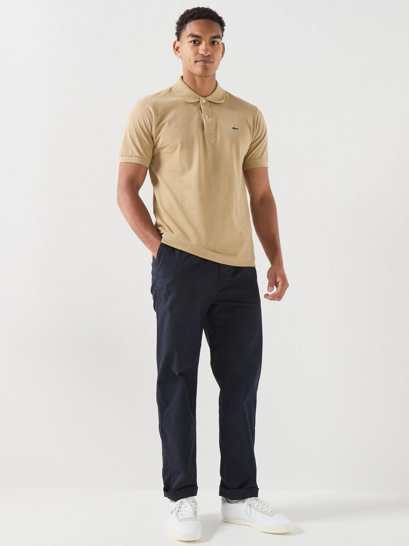 Image 3 of 5 of Lacoste Classic Fit L.12.12 Polo Shirt - Light Brown