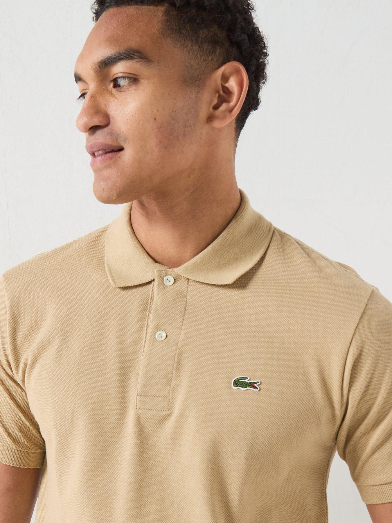 Image 4 of 5 of Lacoste Classic Fit L.12.12 Polo Shirt - Light Brown