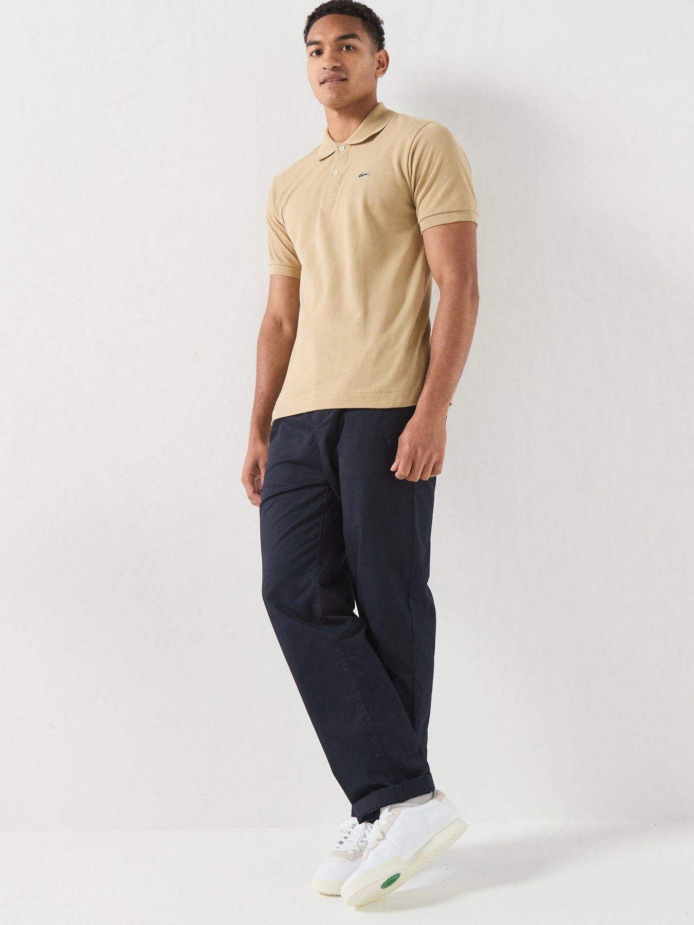 Image 5 of 5 of Lacoste Classic Fit L.12.12 Polo Shirt - Light Brown
