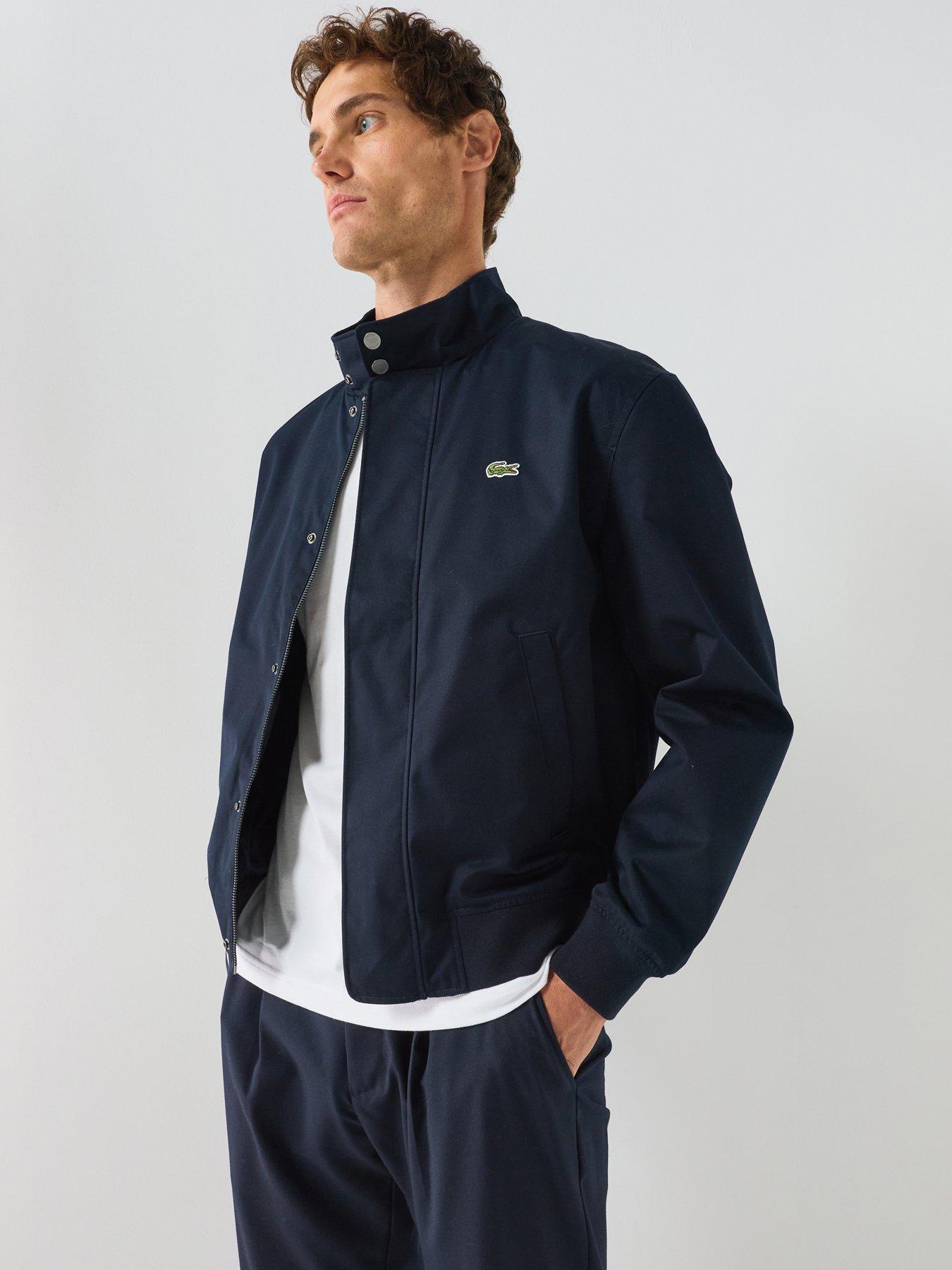 Lacoste Water Repellent Harrington Jacket - Navy