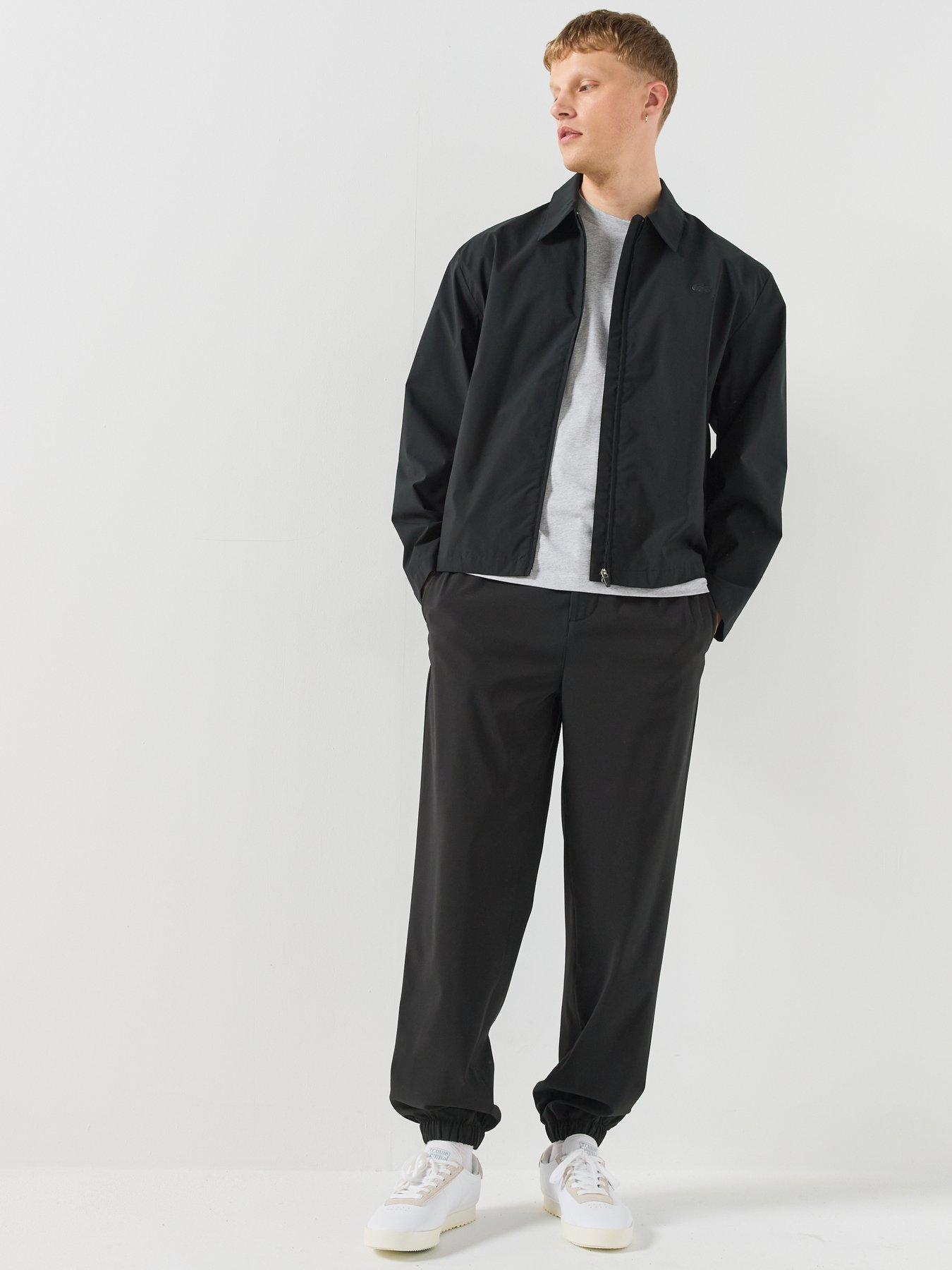 Image 3 of 6 of Lacoste Commuter Tech Zipped Jacket - Black