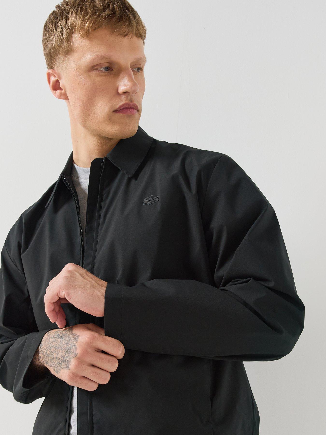 Image 5 of 6 of Lacoste Commuter Tech Zipped Jacket - Black