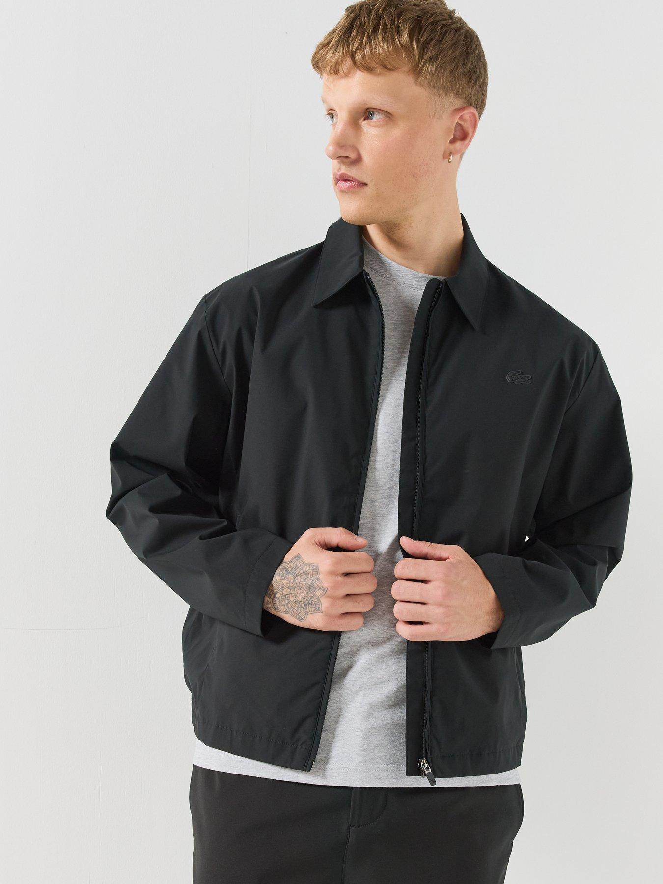 Image 6 of 6 of Lacoste Commuter Tech Zipped Jacket - Black