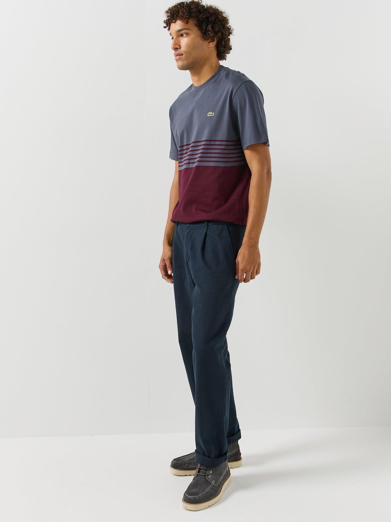 Image 5 of 6 of Lacoste Colour Block T-Shirt - Multi