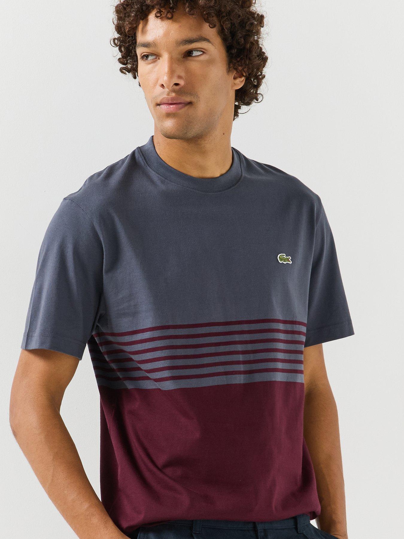 Image 6 of 6 of Lacoste Colour Block T-Shirt - Multi