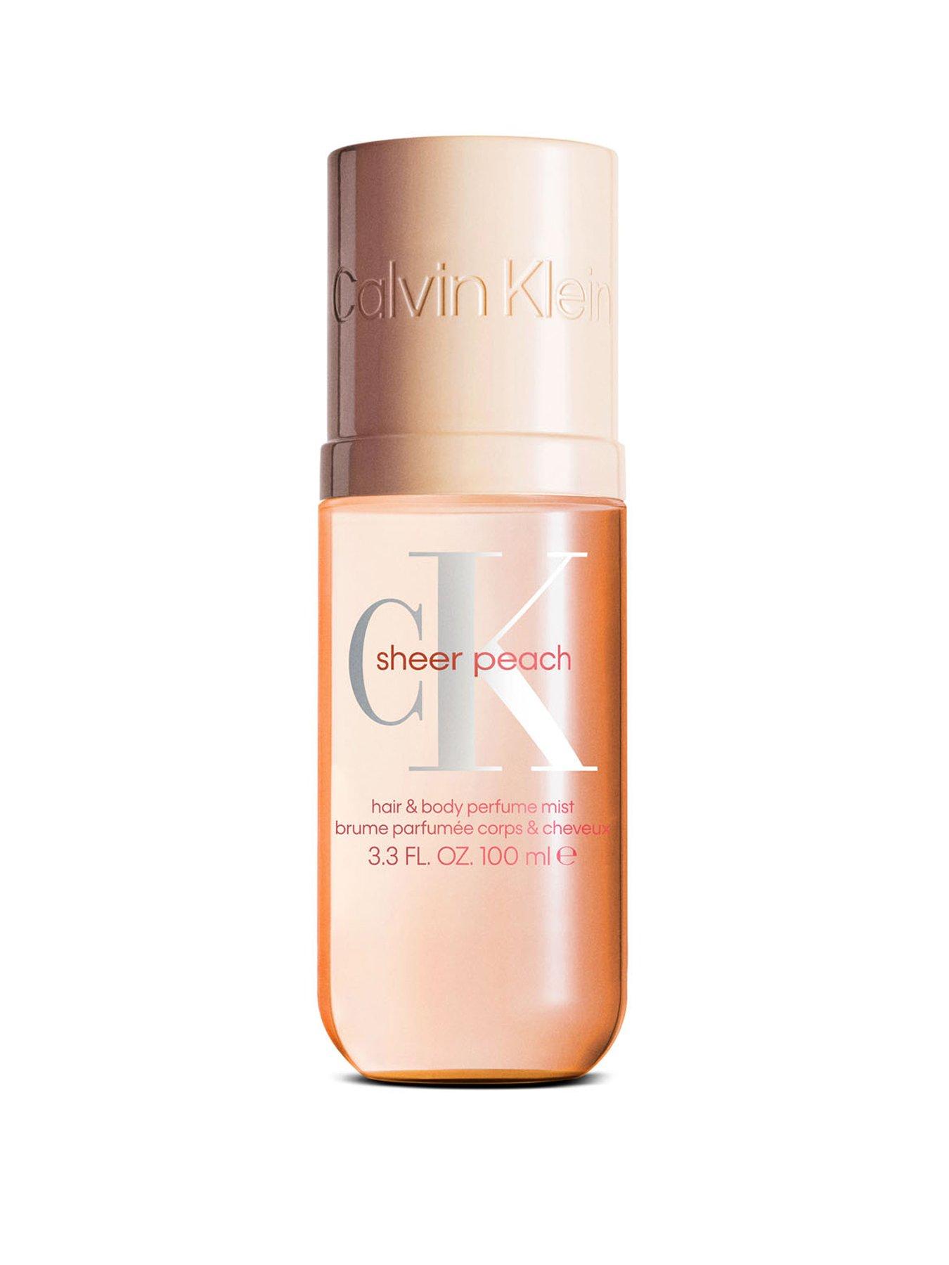 Calvin Klein Calvin Klein Sheer Peach Hair  &  Body Perfume Mist 100ml