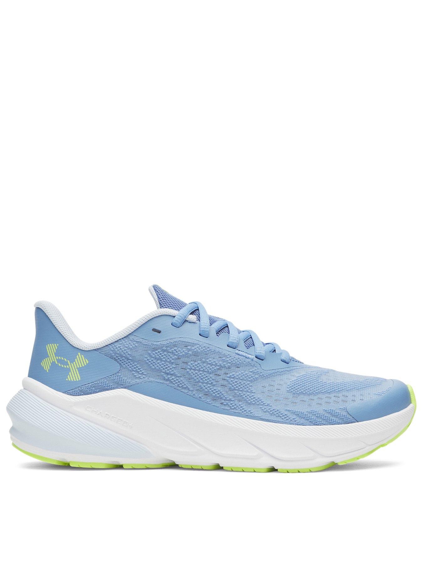 UNDER ARMOUR Junior Girl's Charged+ Turbulence 3 Running Trainers - Blue
