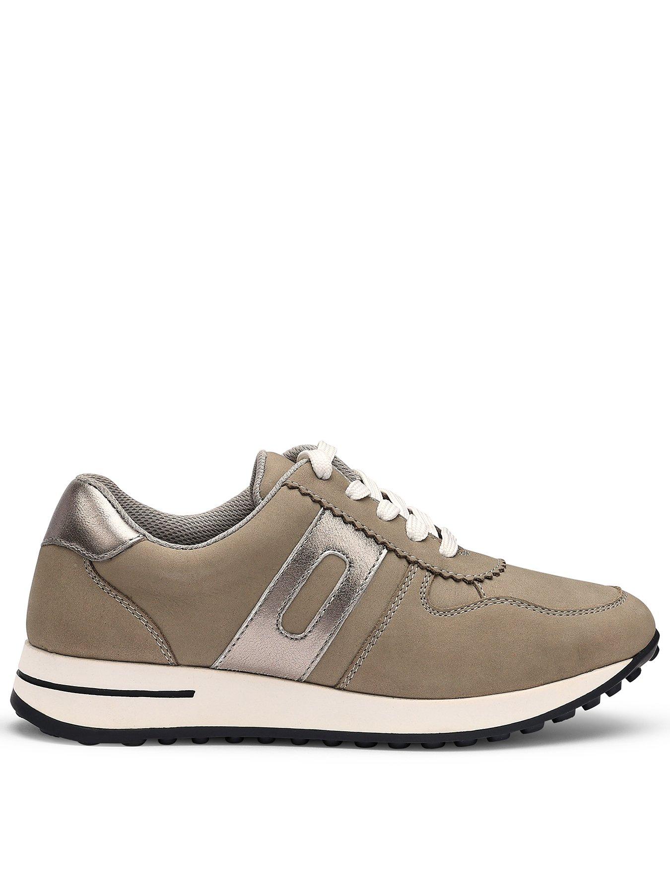 Image 1 of 5 of Hotter Revival Comfort Trainer - Flint Grey