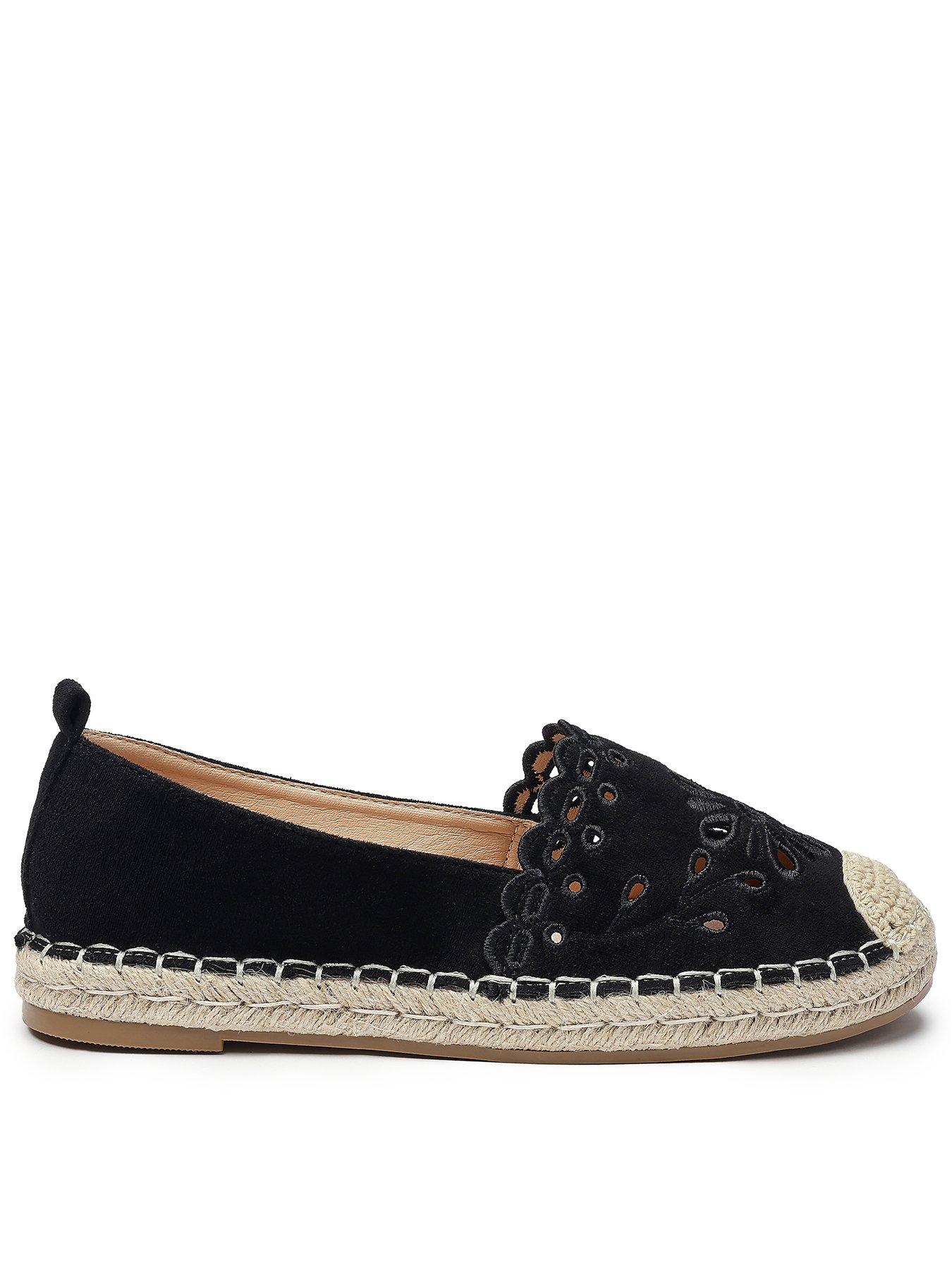 Image 1 of 4 of Hotter Sundaze Lightweight Espadrille - Black