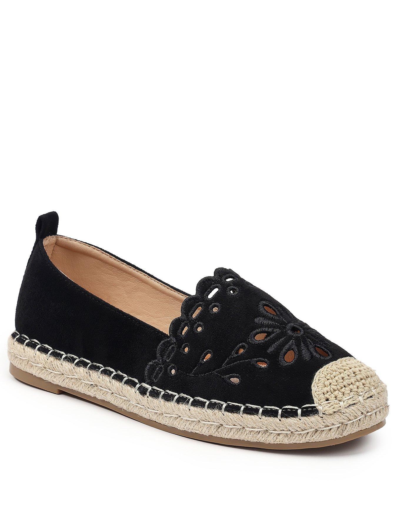 Image 2 of 4 of Hotter Sundaze Lightweight Espadrille - Black