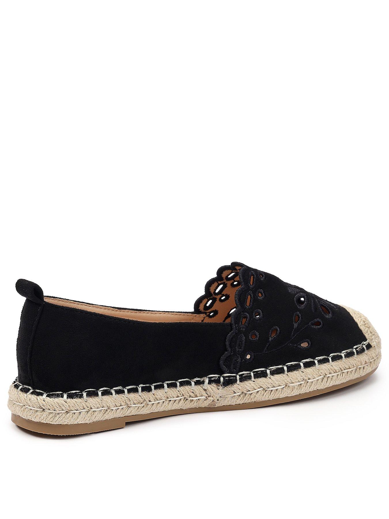 Image 3 of 4 of Hotter Sundaze Lightweight Espadrille - Black