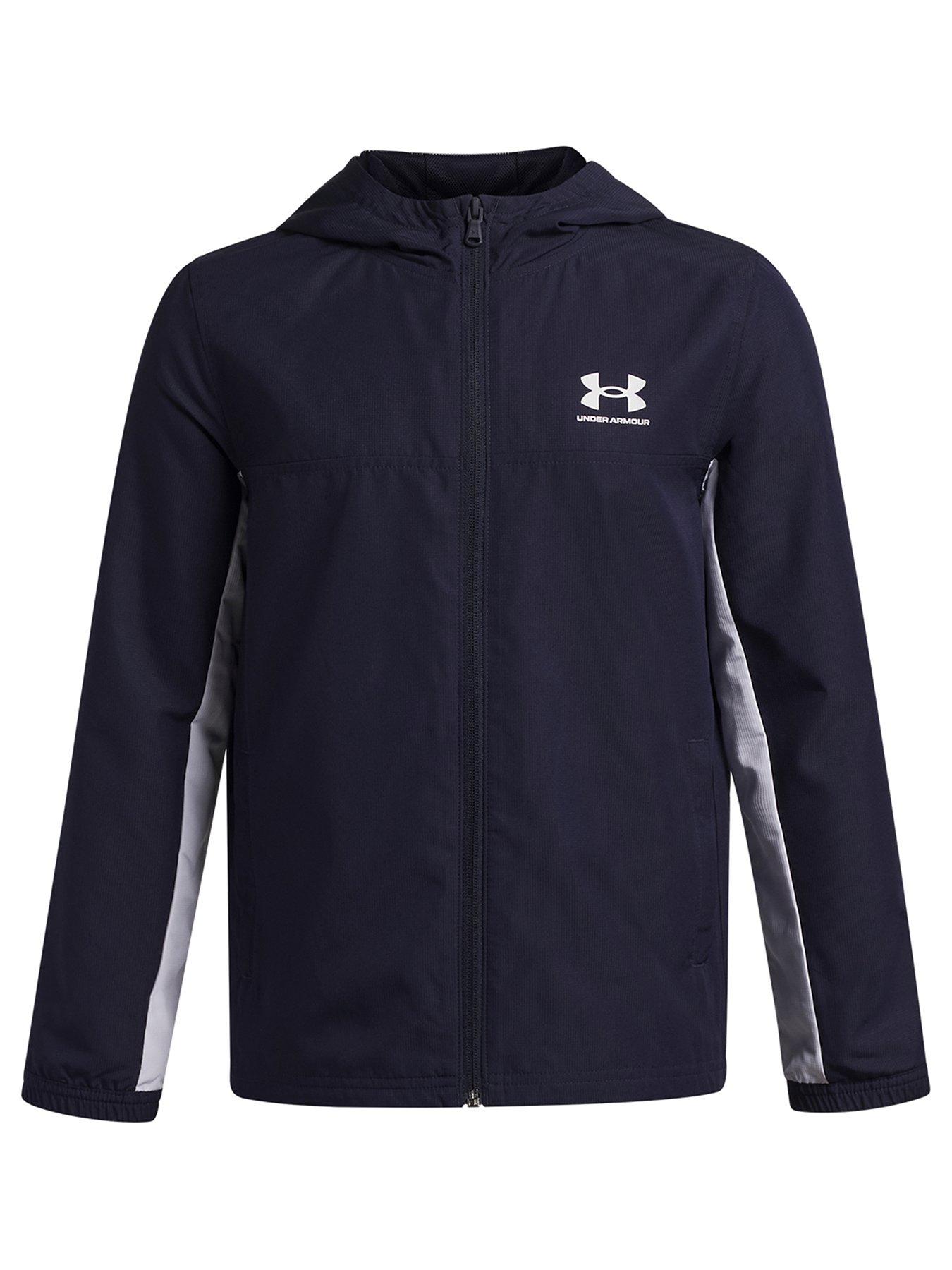 Image 1 of 3 of UNDER ARMOUR Boys Training Rival Wvn Jacket - Navy