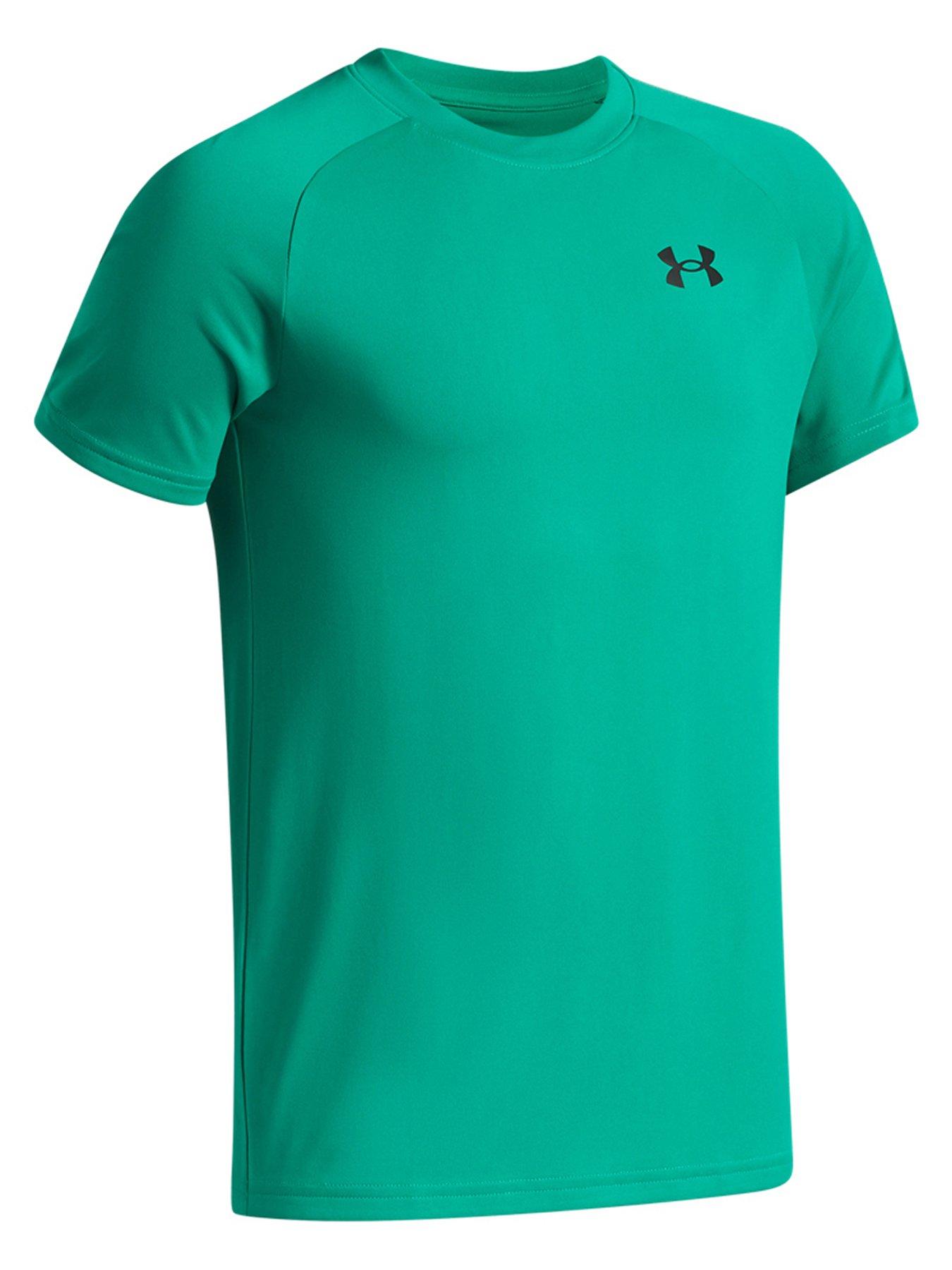 Image 2 of 3 of UNDER ARMOUR Boys Training Tech 2.0 T-shirt - Green