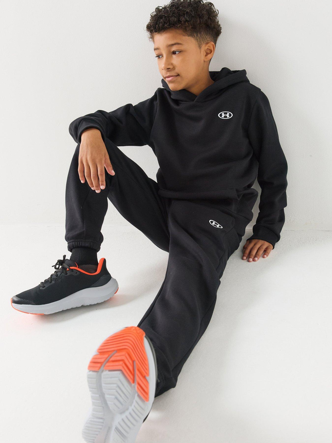 Under Armour Boys Training Rival Fleece Joggers - Black