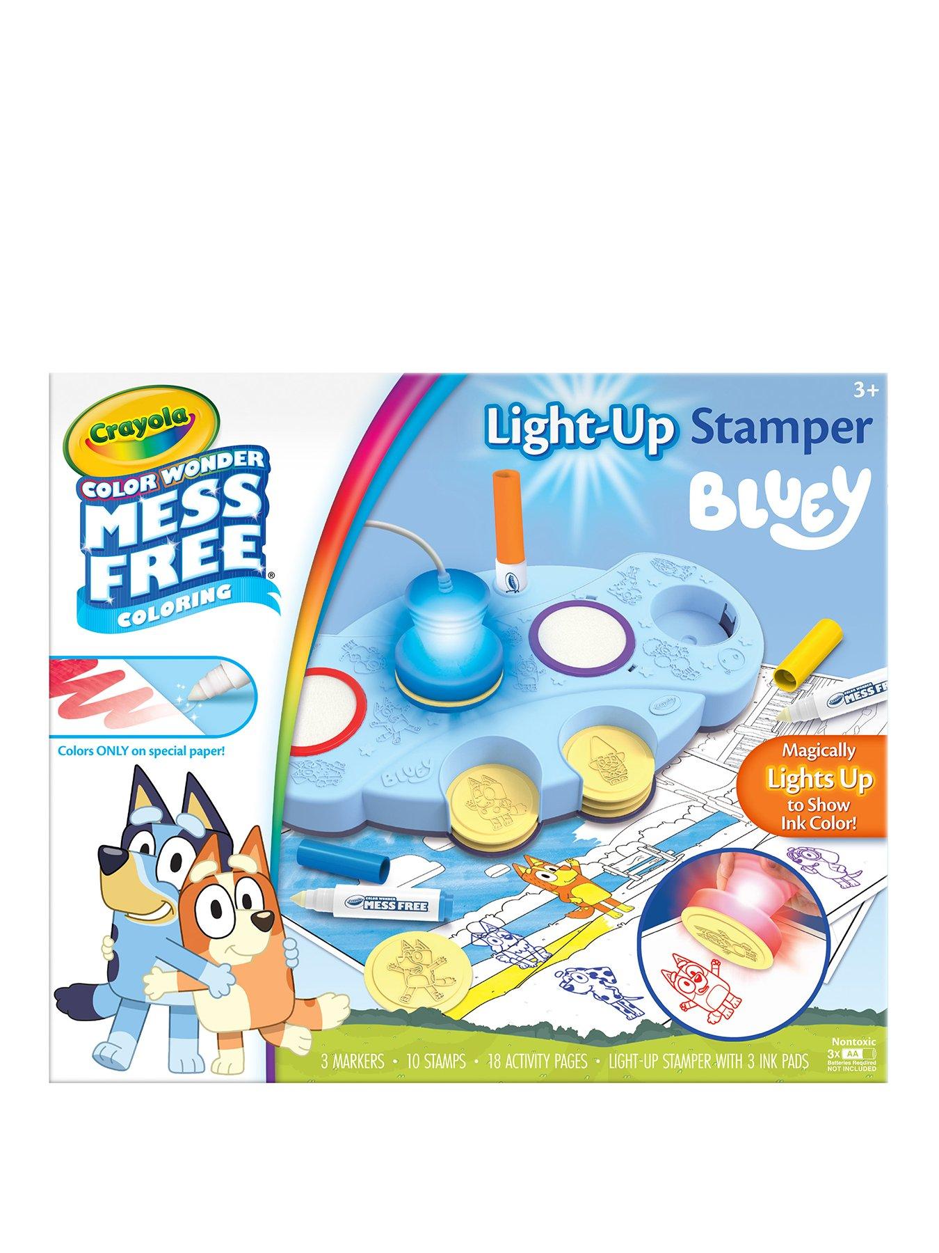 Crayola Bluey Colour Wonder Stamper