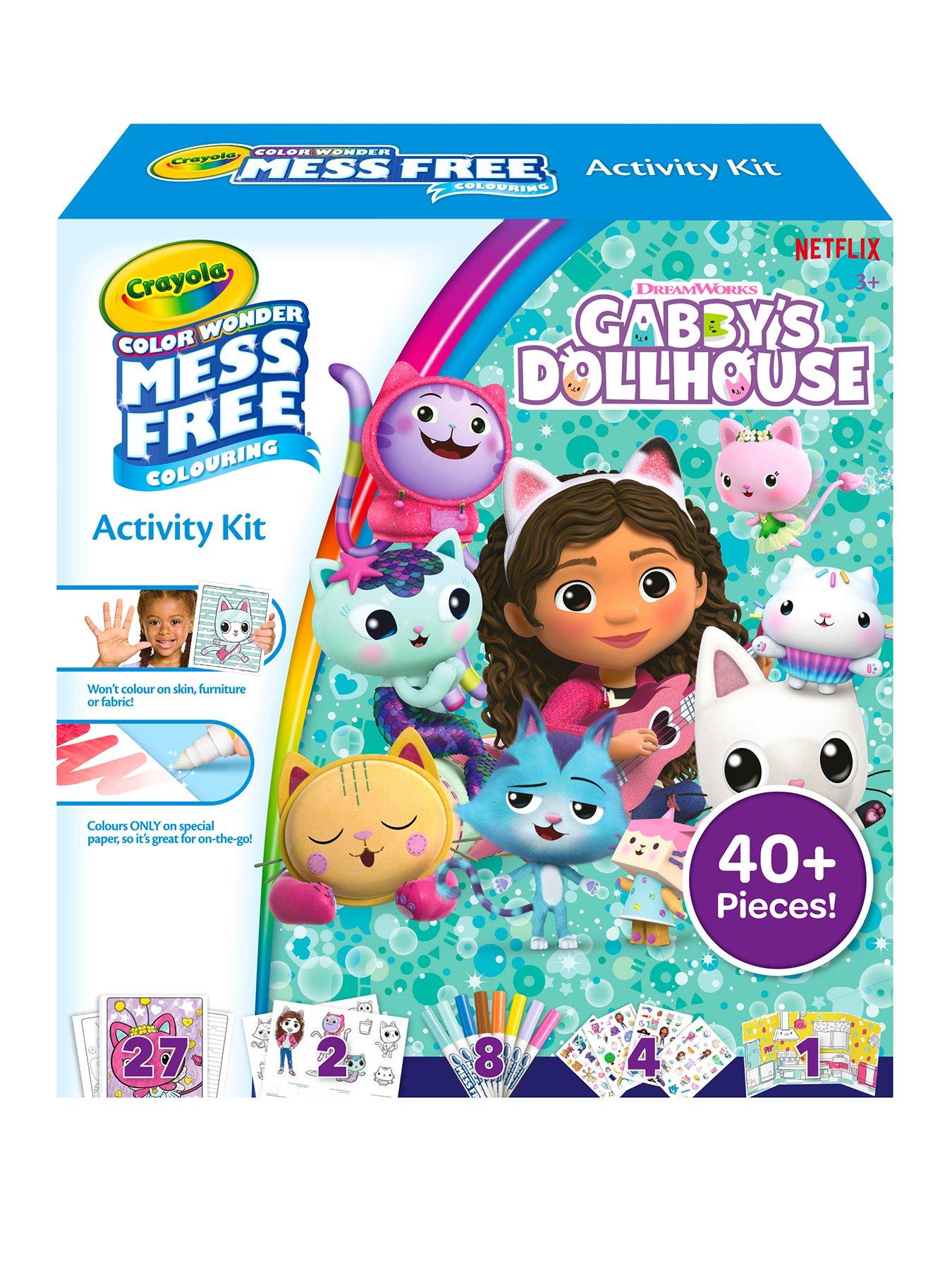Crayola Colour Wonder Gabbys Dollhouse Kit