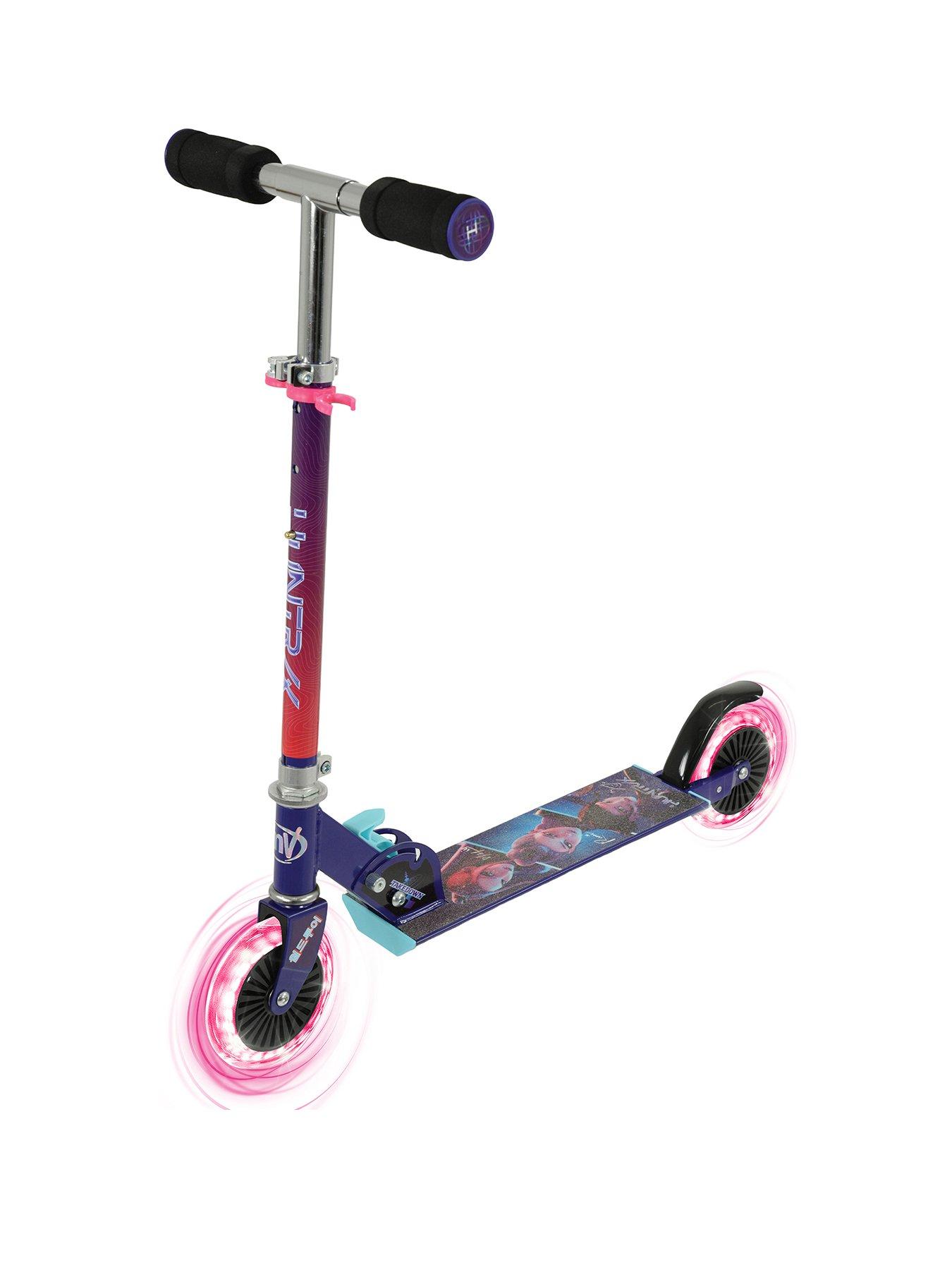 Image 1 of 7 of K-Pop Demon Hunters K Pop Demon Hunters - Takedown - Folding Inline Scooter with Light Up Wheels