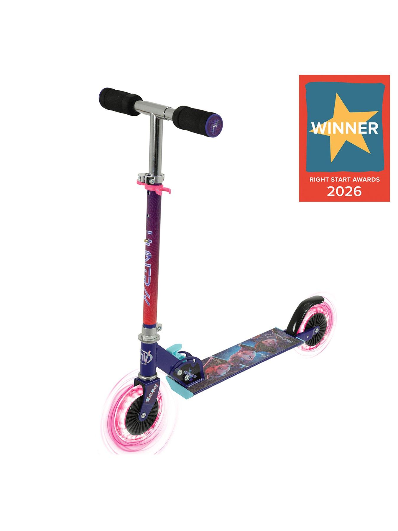 Image 6 of 7 of K-Pop Demon Hunters K Pop Demon Hunters - Takedown - Folding Inline Scooter with Light Up Wheels