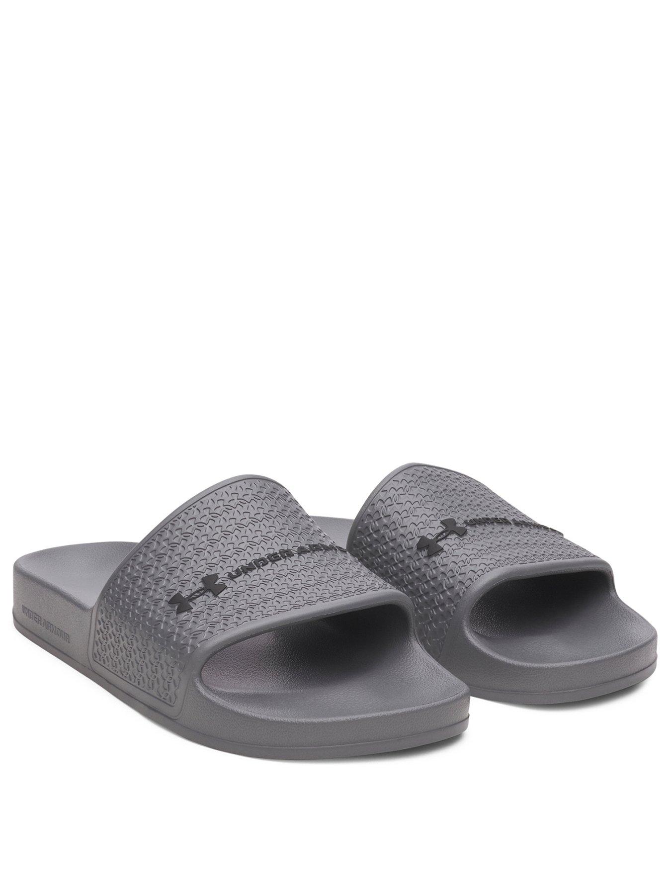 Image 2 of 6 of UNDER ARMOUR Mens Armr Slide Lite Slide - Grey