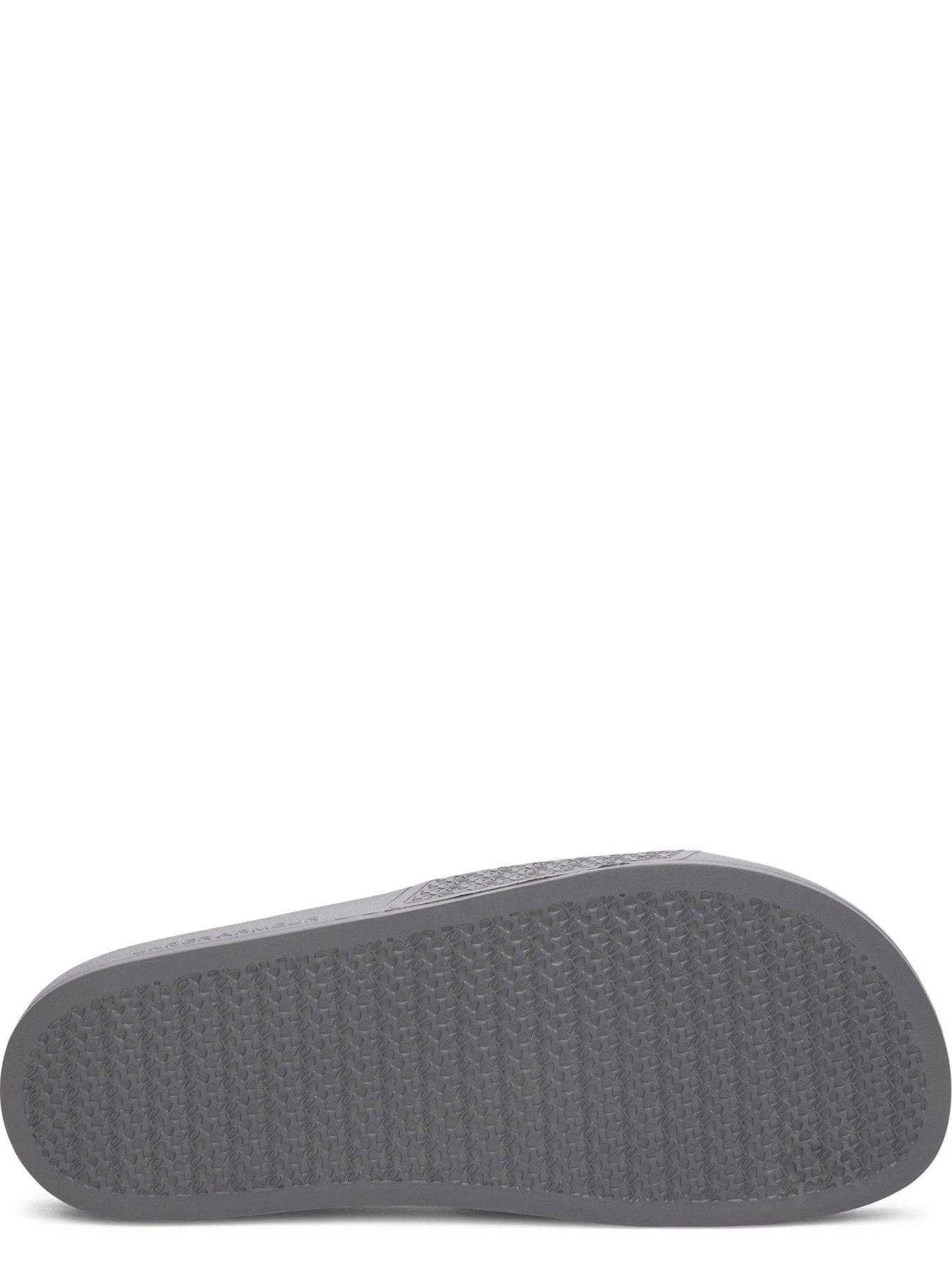 Image 4 of 6 of UNDER ARMOUR Mens Armr Slide Lite Slide - Grey