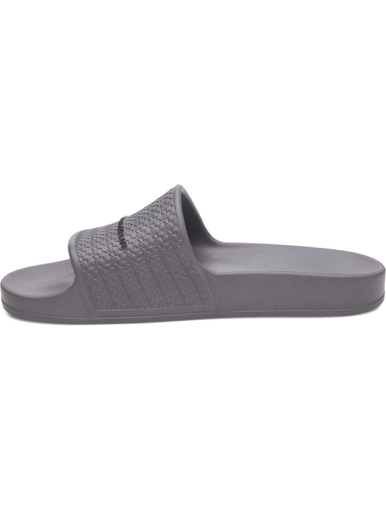 Image 5 of 6 of UNDER ARMOUR Mens Armr Slide Lite Slide - Grey