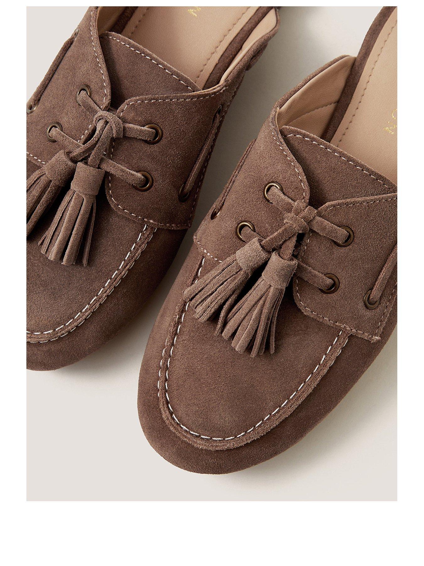 Image 3 of 3 of Monsoon Iris Slip On Loafer - Brown