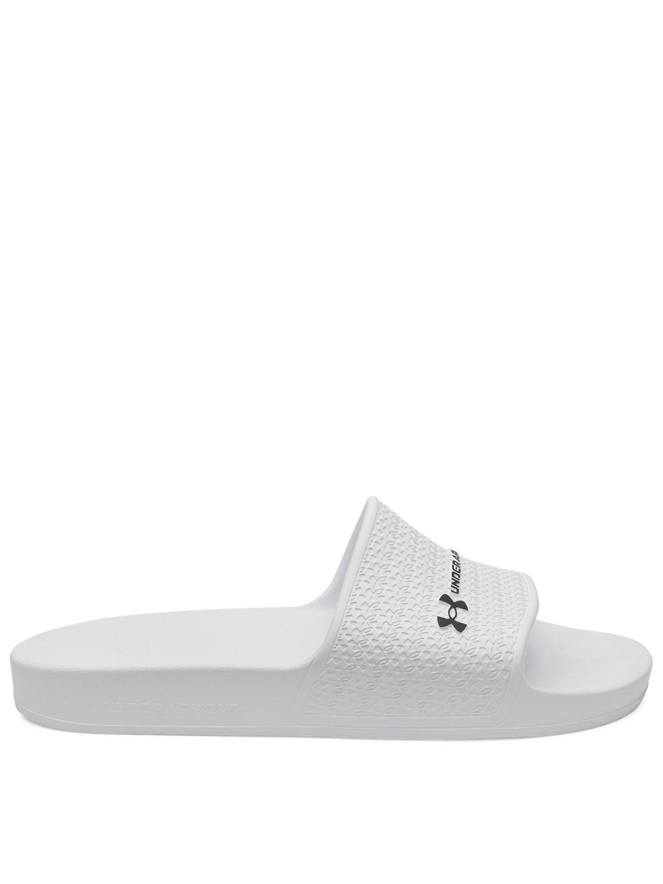 UNDER ARMOUR Mens ARMR Lite Sliders  - White