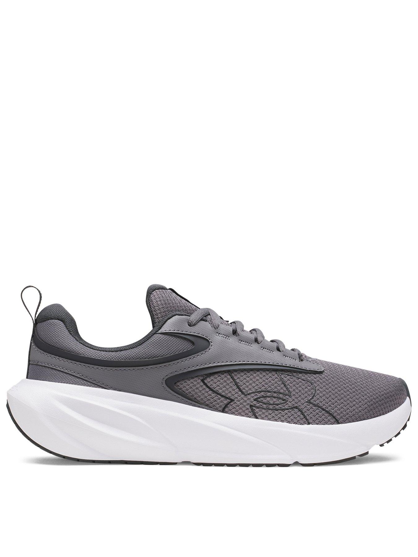 UNDER ARMOUR Men's Surge 5 Breathable Mesh Running Shoes - Grey