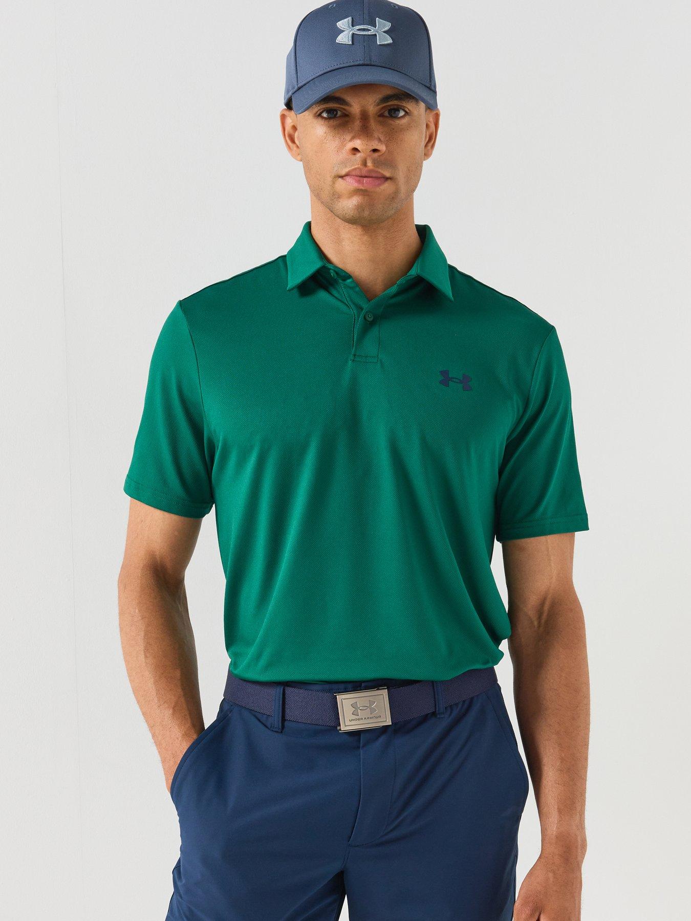 UNDER ARMOUR Mens Golf Matchplay Polo - Green