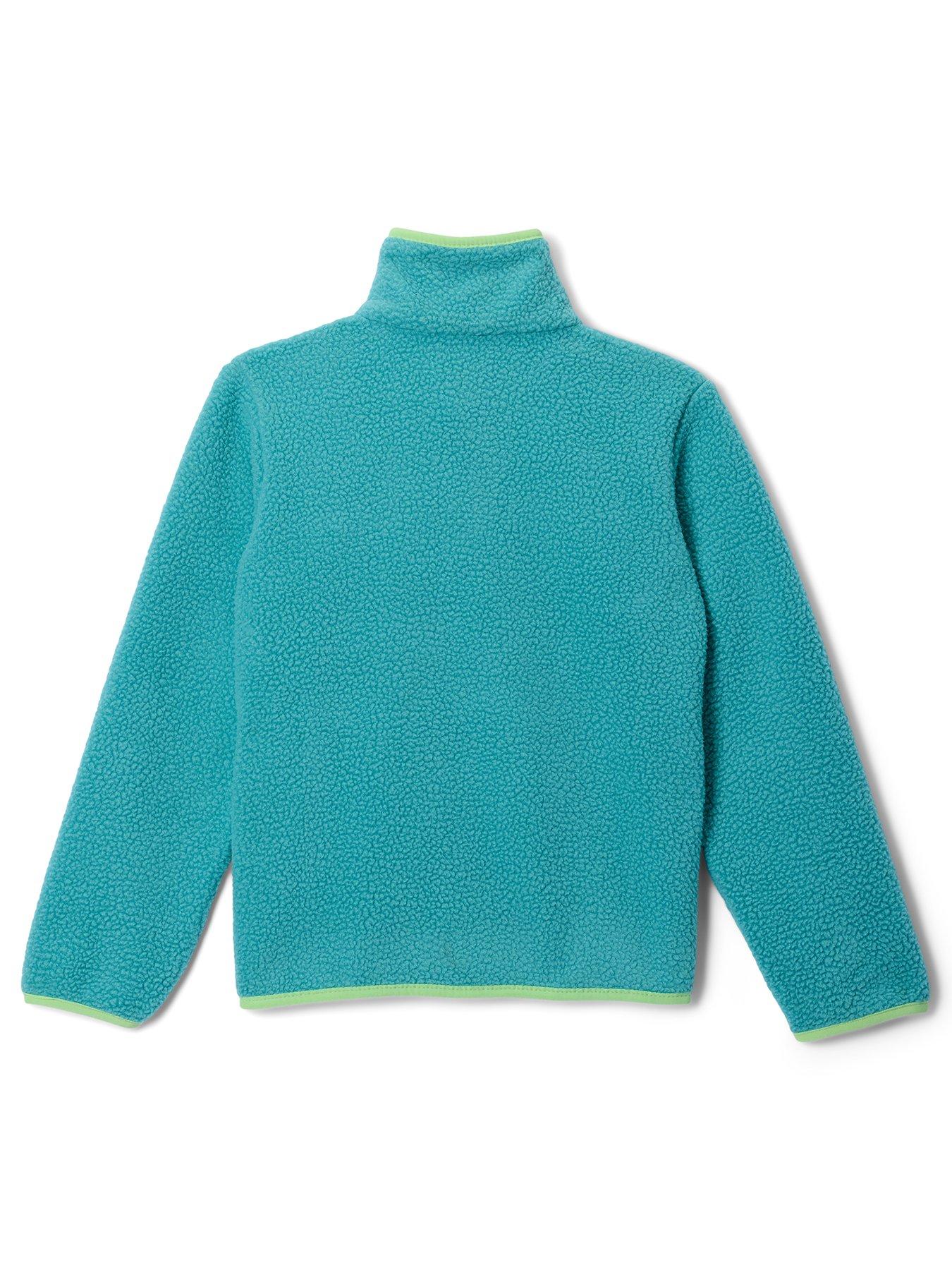 Image 2 of 2 of Columbia Boys 1/2 Snap High Neck Fleece - Green