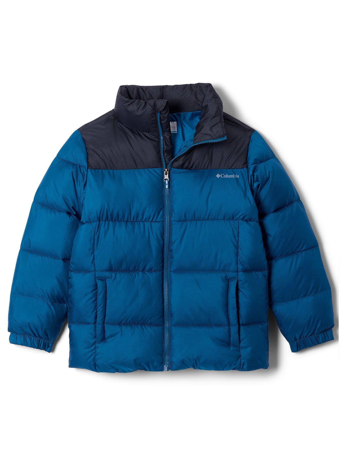Image 1 of 3 of Columbia Junior Boys Puffect Ii Padded Jacket - Blue