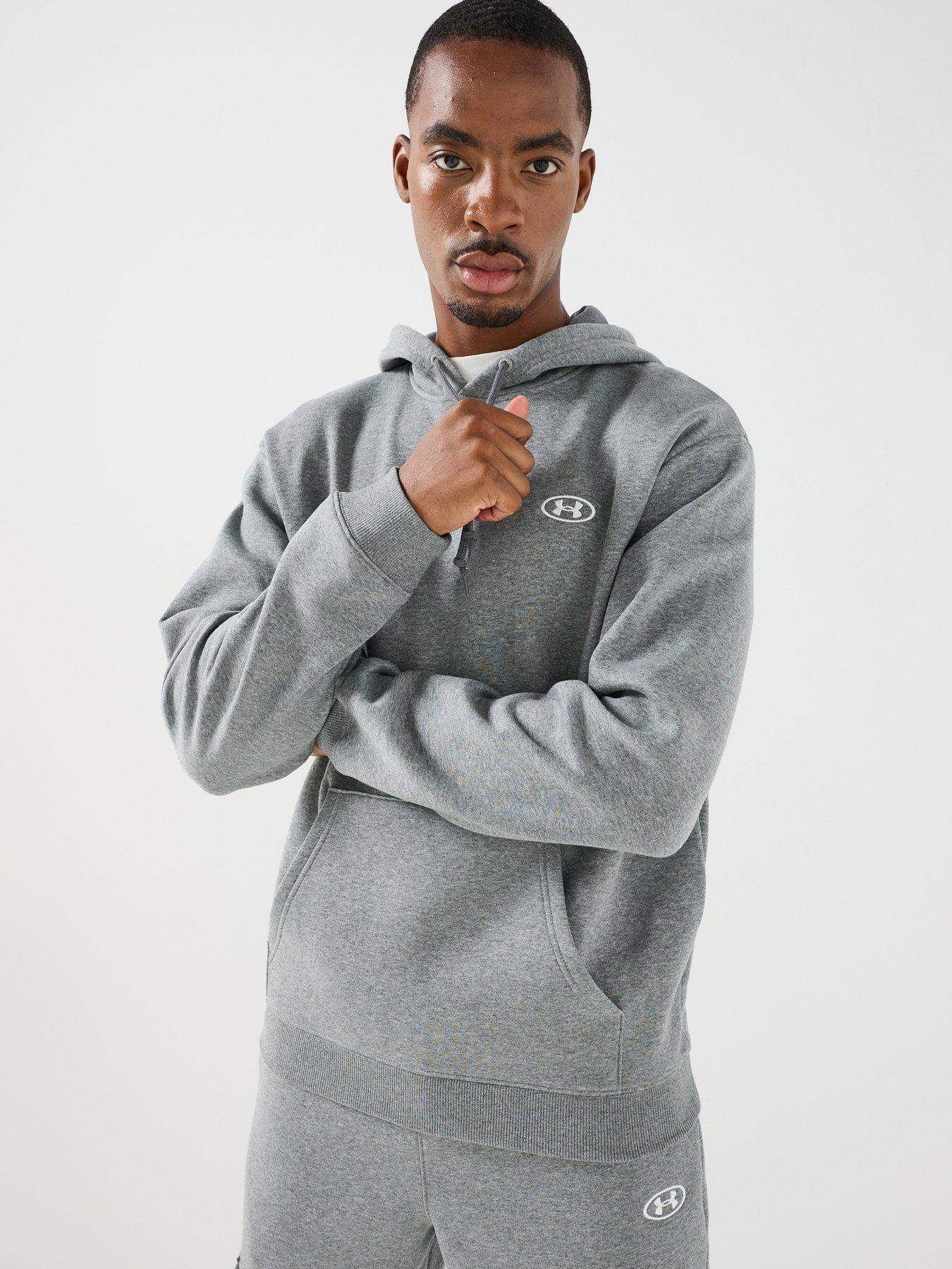 Image 1 of 6 of UNDER ARMOUR Men's UA Rival Fleece Hoodie - Grey