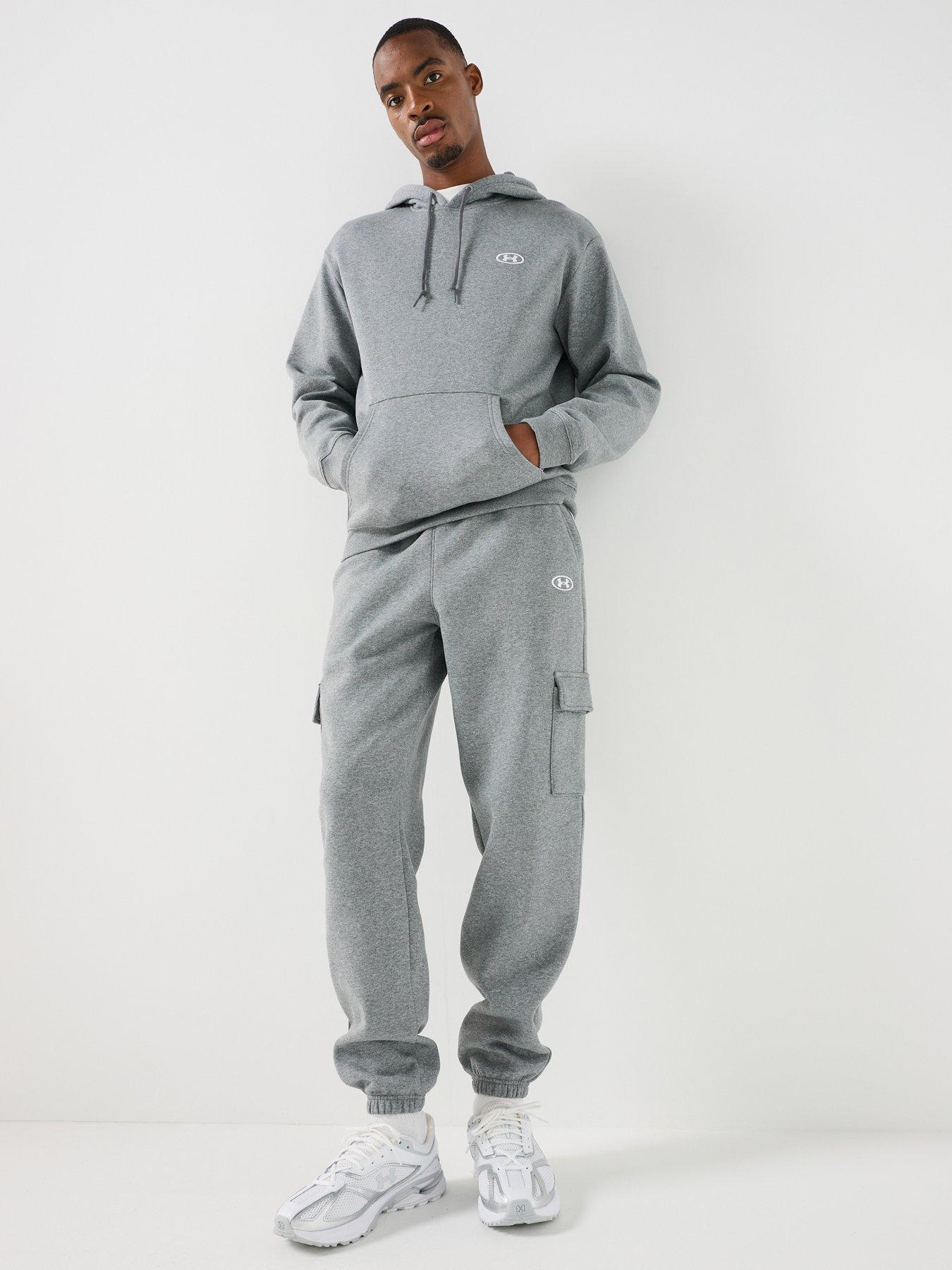 Image 3 of 6 of UNDER ARMOUR Men's UA Rival Fleece Hoodie - Grey