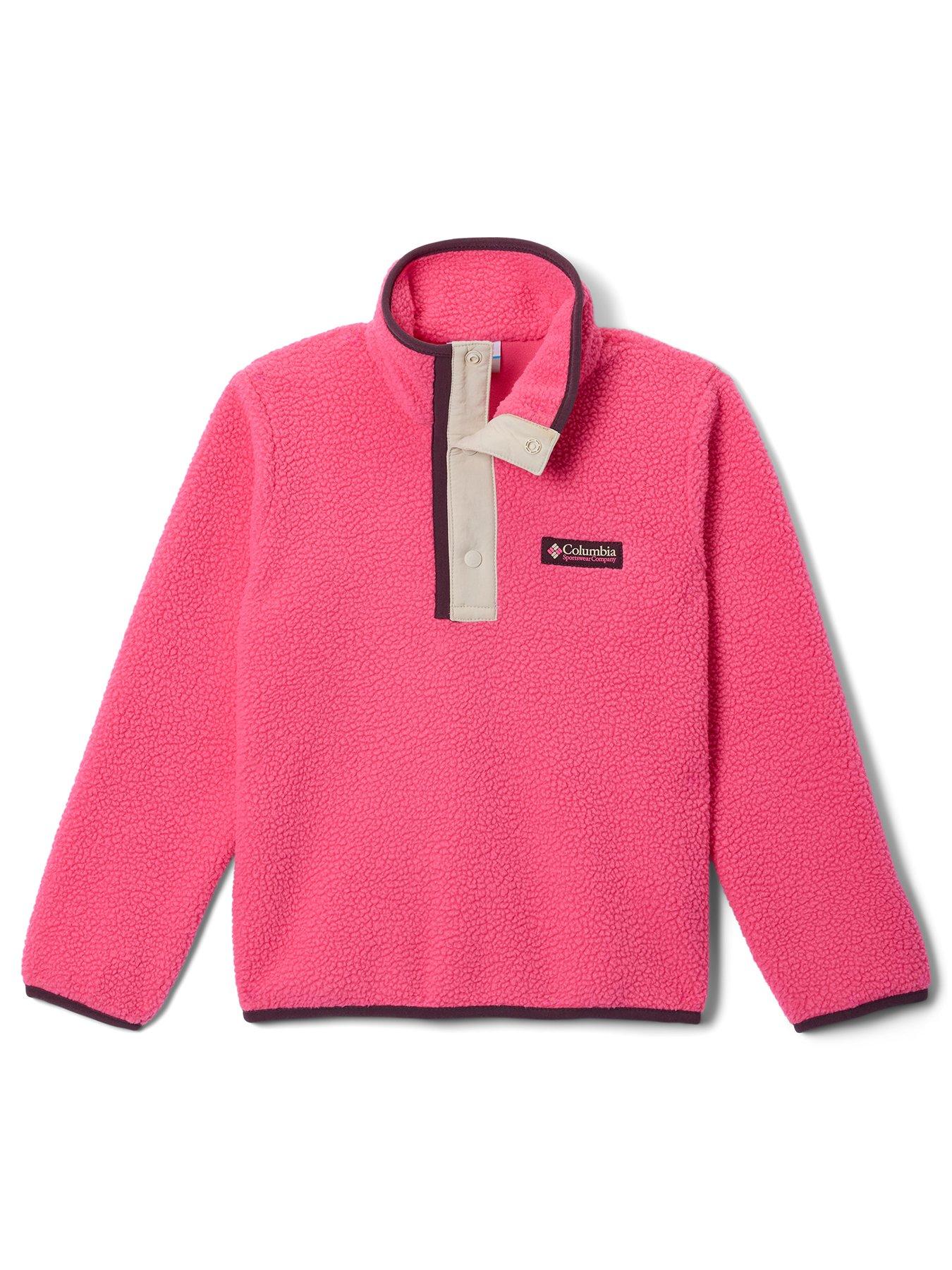 Image 1 of 2 of Columbia Unisex Helvetia II 1/2 Snap Fleece - Pink