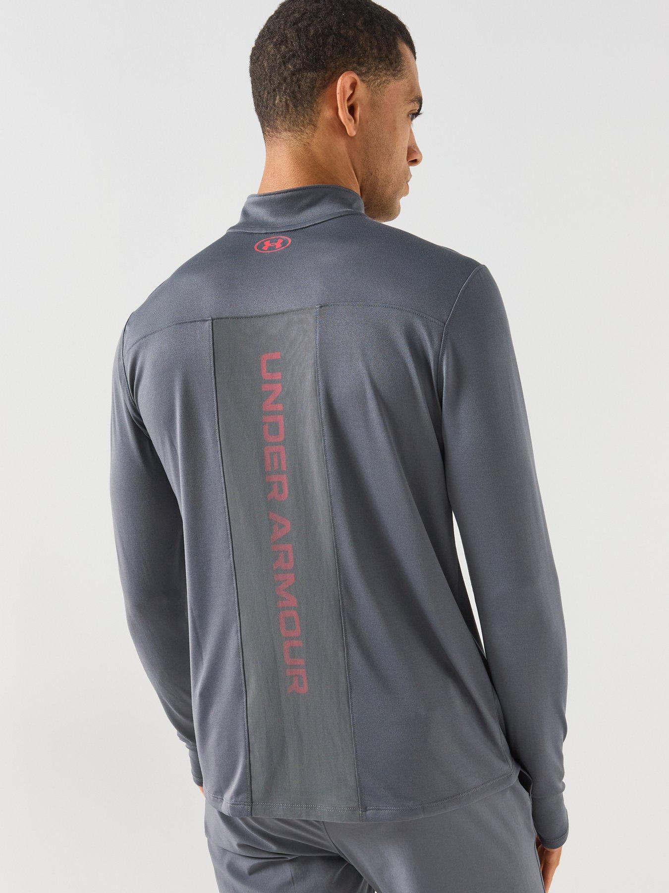 Image 2 of 6 of UNDER ARMOUR Mens Training Tech Utility 1/4 Zip - Grey