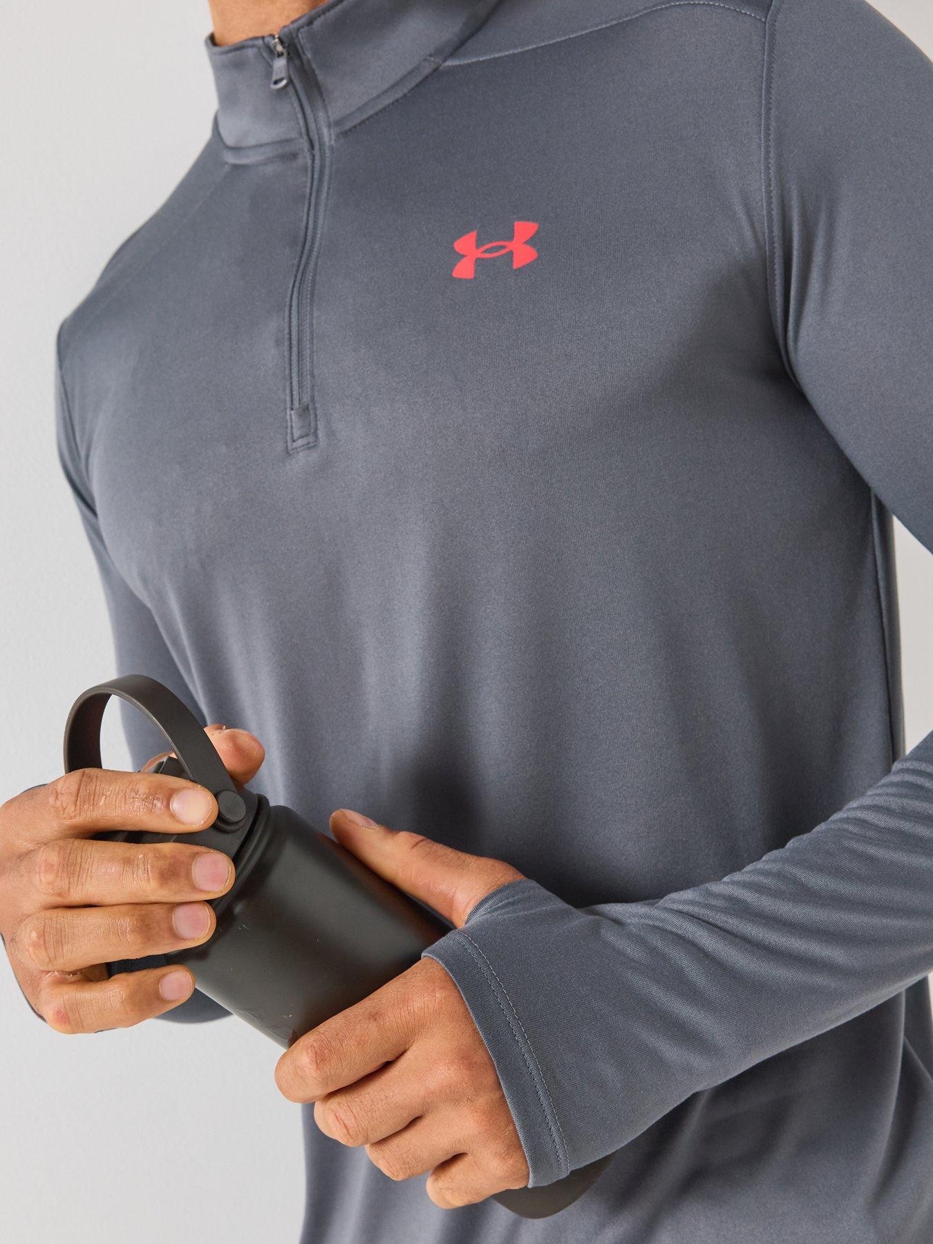 Image 6 of 6 of UNDER ARMOUR Mens Training Tech Utility 1/4 Zip - Grey