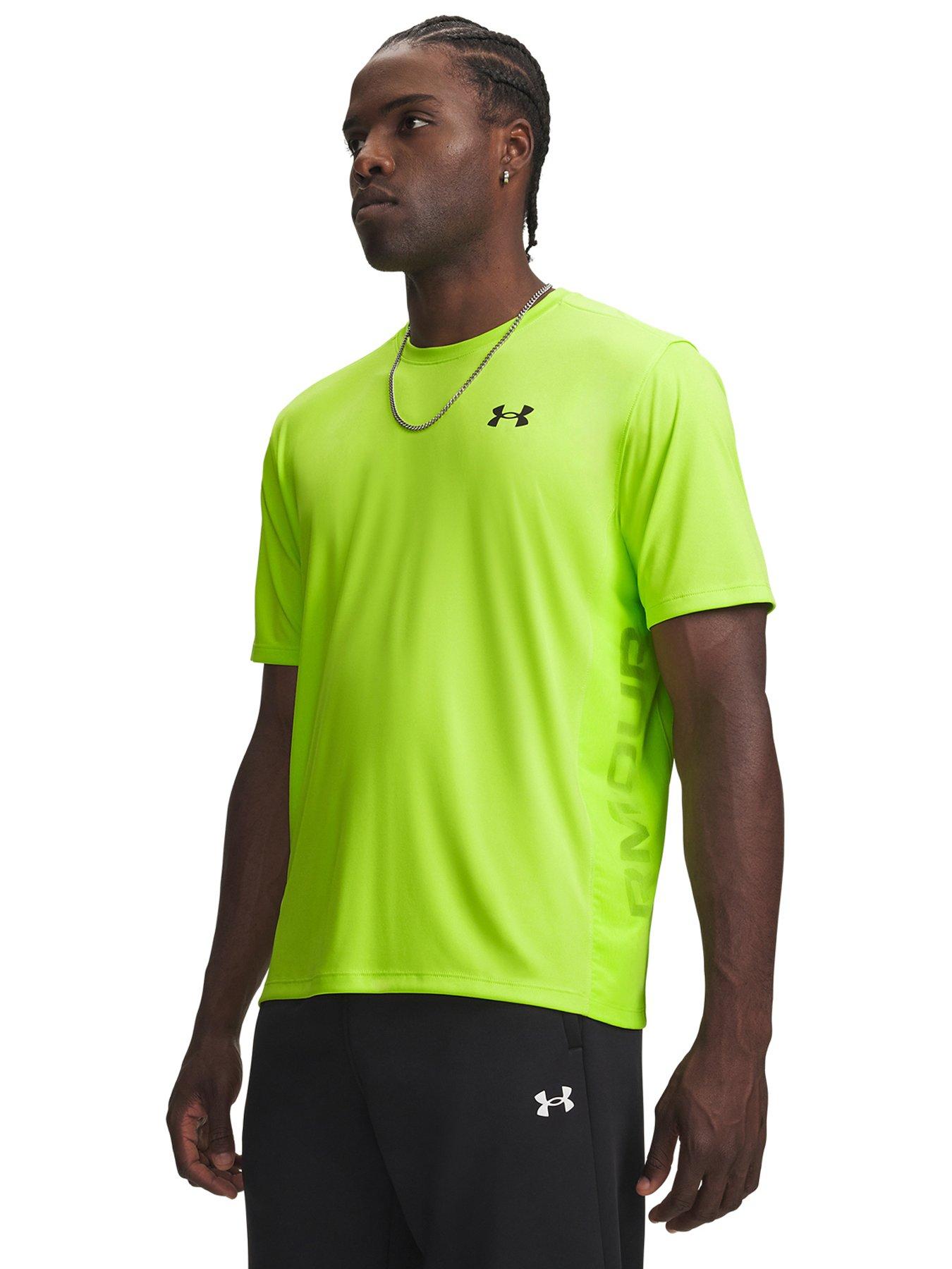 Image 1 of 3 of UNDER ARMOUR Mens Training Tech Utility T-shirt - Green