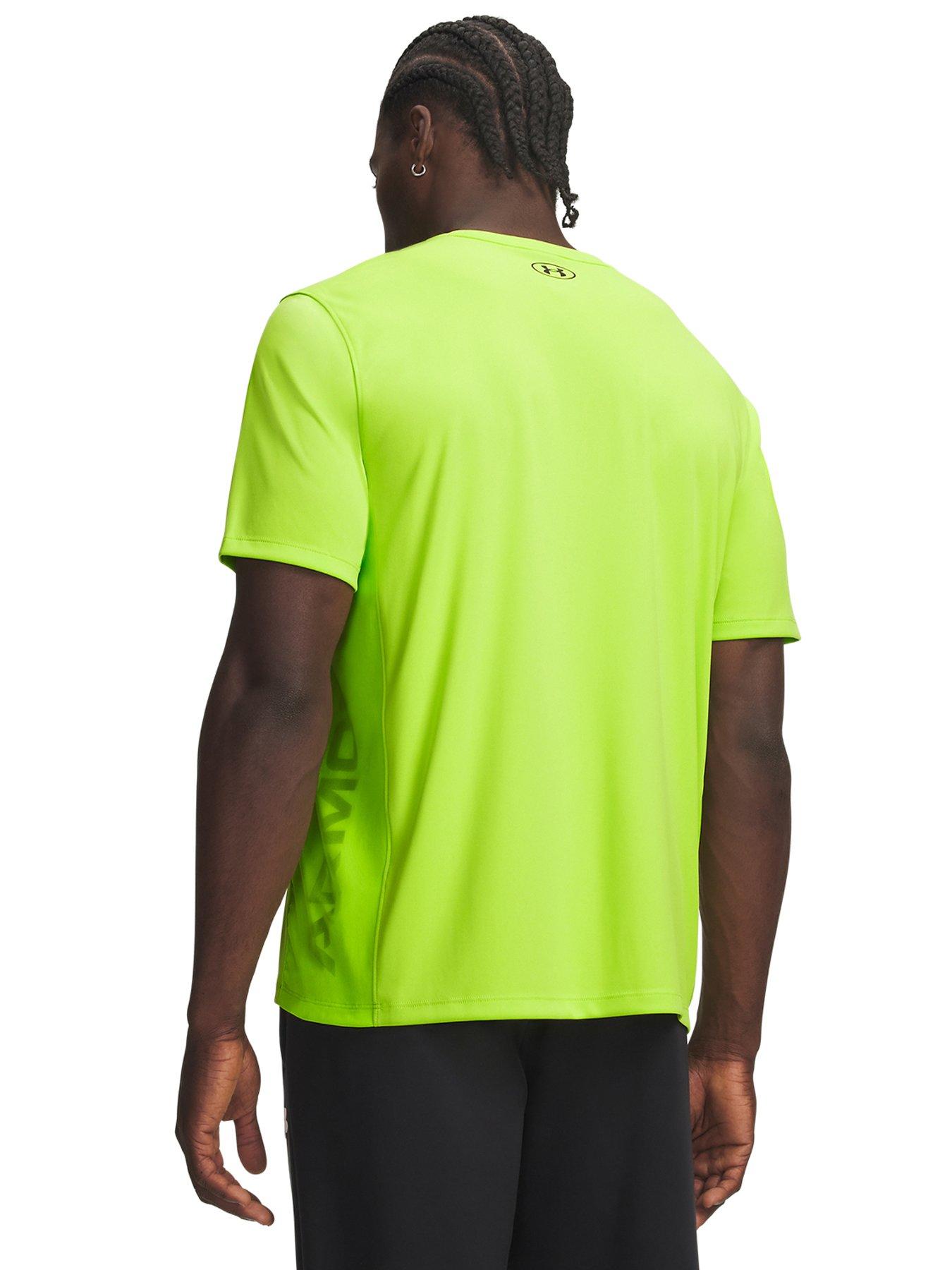 Image 2 of 3 of UNDER ARMOUR Mens Training Tech Utility T-shirt - Green