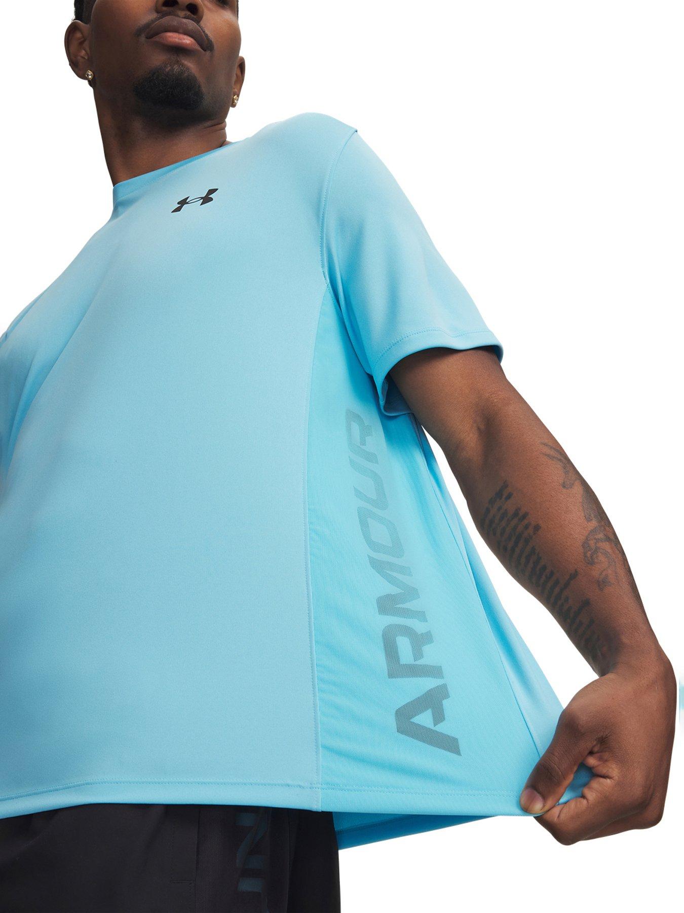 UNDER ARMOUR Mens Training Tech Utility T-Shirt - Blue