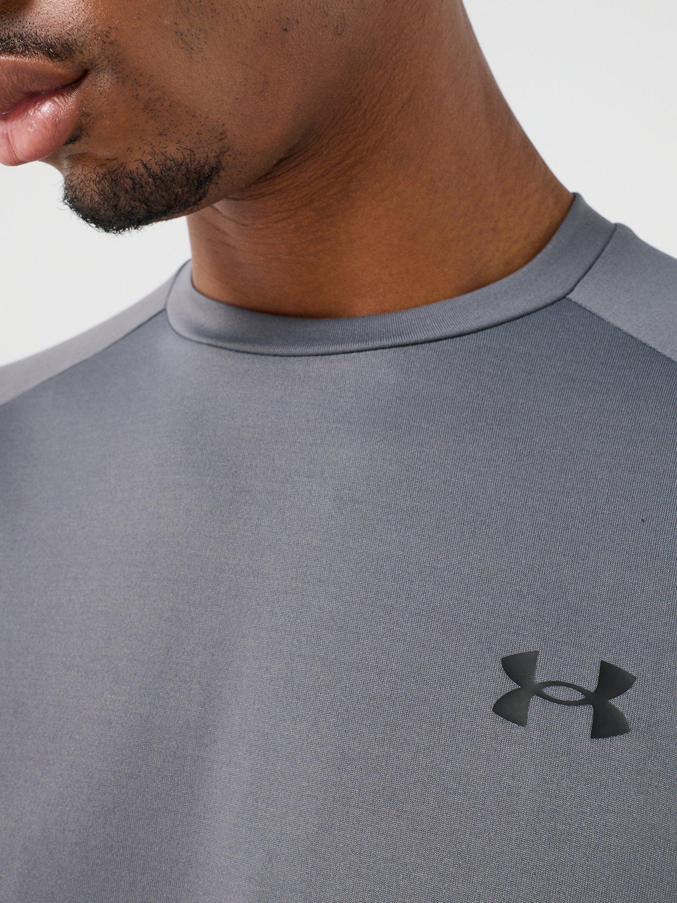 Image 5 of 6 of UNDER ARMOUR Men's UA Tech 2.0 Short Sleeve Training T-Shirt - Grey