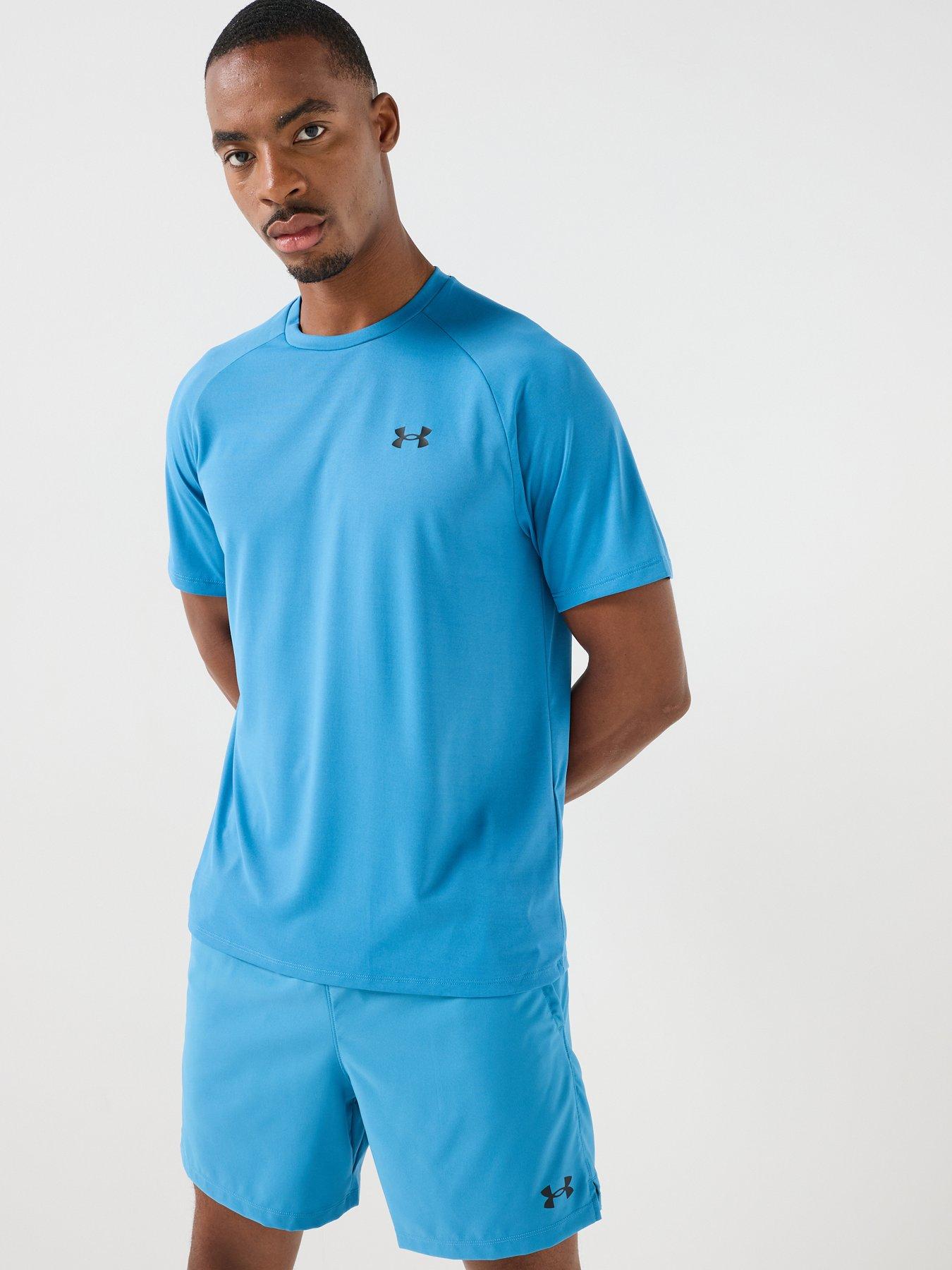 UNDER ARMOUR Mens Training Tech 2.0 T-Shirt - Blue