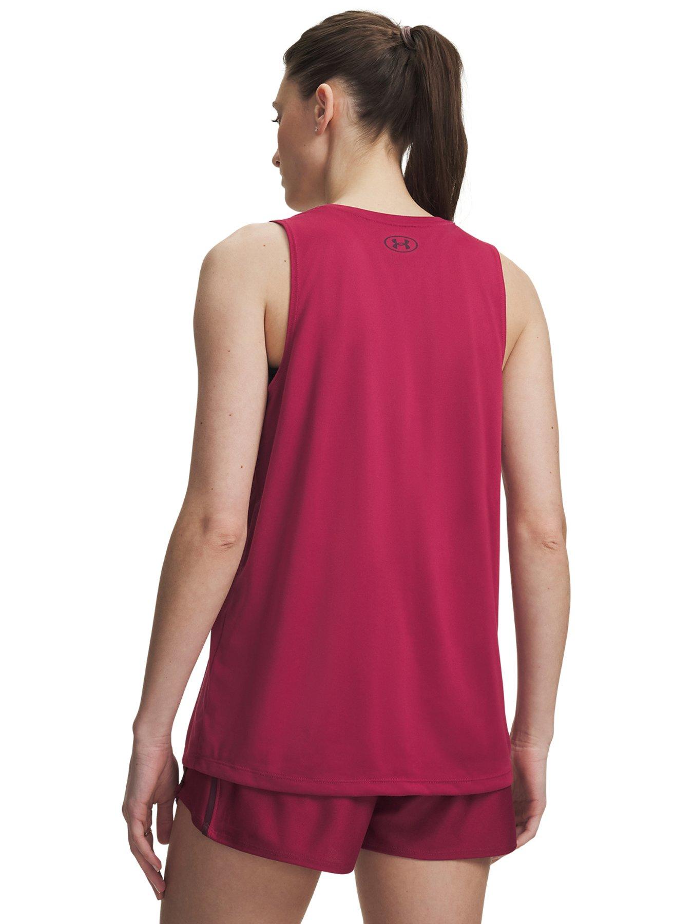 Image 2 of 3 of UNDER ARMOUR Women's Tech Tank - Ox Blood