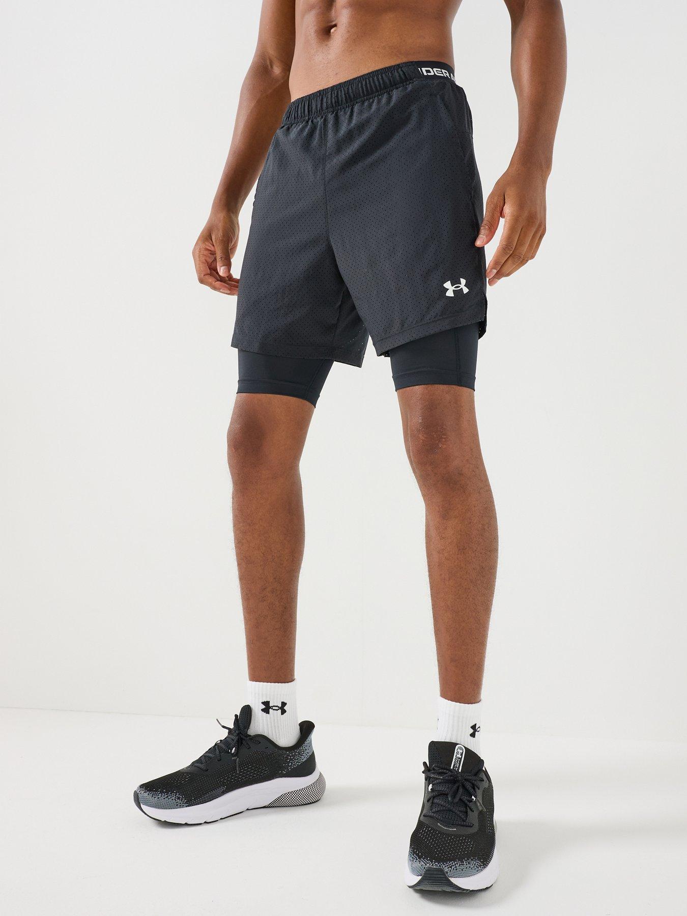 Image 1 of 6 of UNDER ARMOUR Mens Training Vanish Woven Short 2.0 2-In-1 - Black