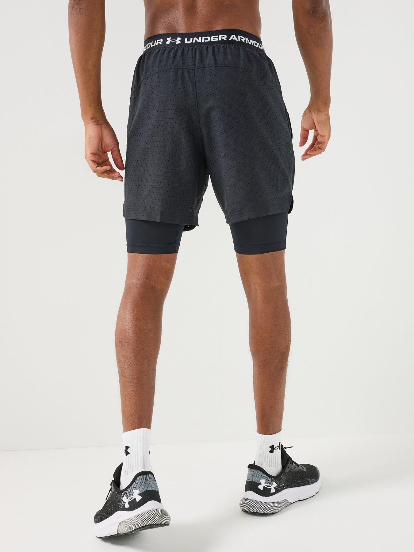 Image 2 of 6 of UNDER ARMOUR Mens Training Vanish Woven Short 2.0 2-In-1 - Black