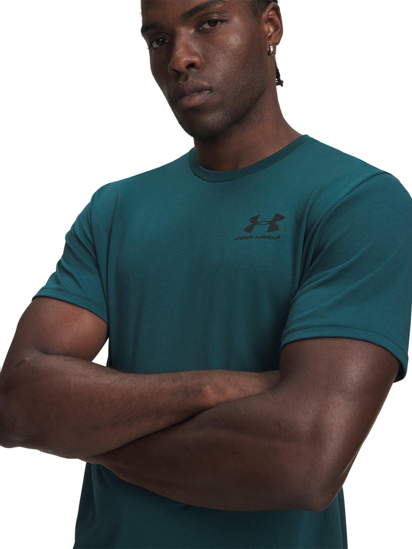 Image 3 of 3 of UNDER ARMOUR Mens Training Sportstyle Left Chest T-shirt - Green