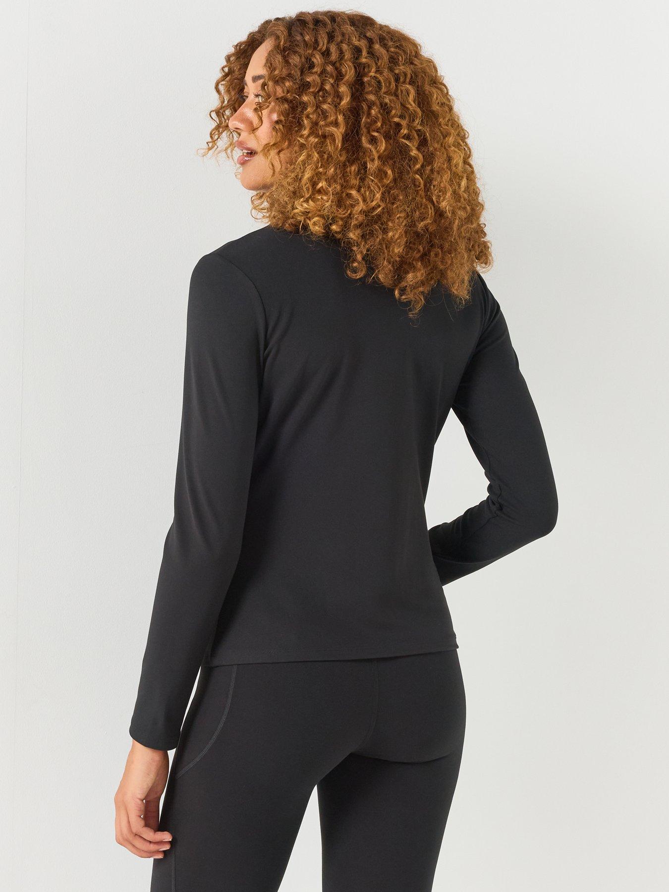 Image 2 of 6 of UNDER ARMOUR Womens Training Motion Full Zip Jacket - Black