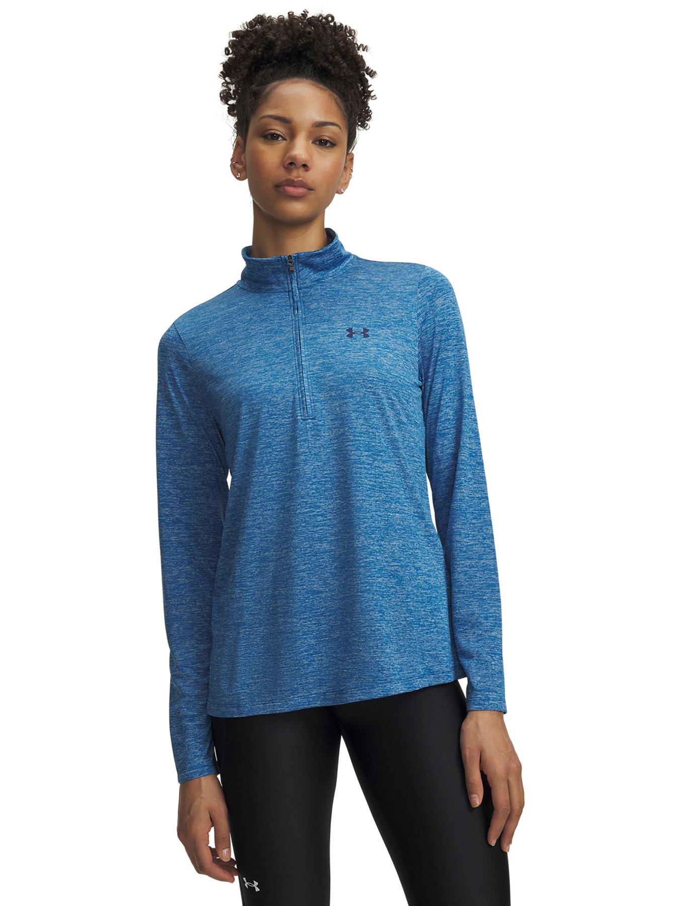 Image 1 of 3 of UNDER ARMOUR Womens Training Tech 1/2 Zip - Blue