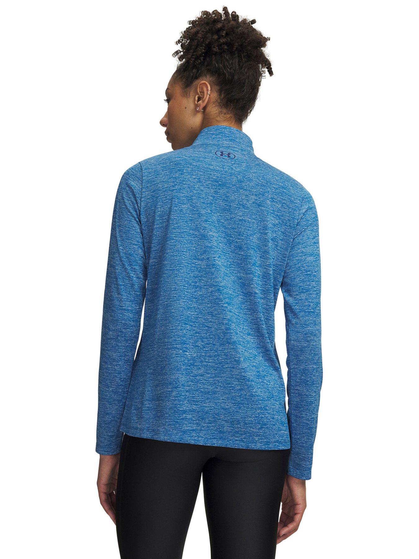 Image 2 of 3 of UNDER ARMOUR Womens Training Tech 1/2 Zip - Blue