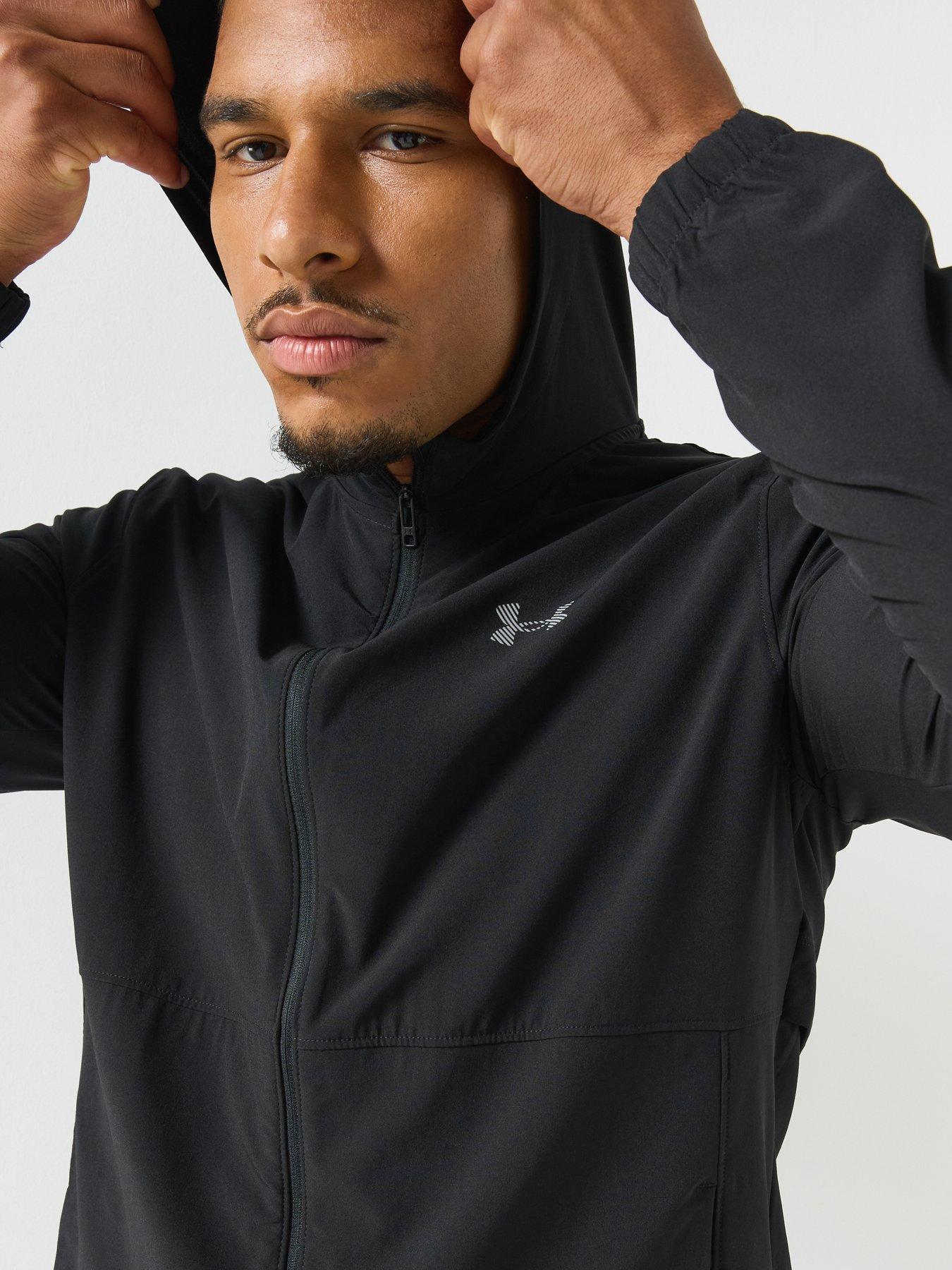 Image 5 of 6 of UNDER ARMOUR Mens Running Velociti Hooded Jacket - Black