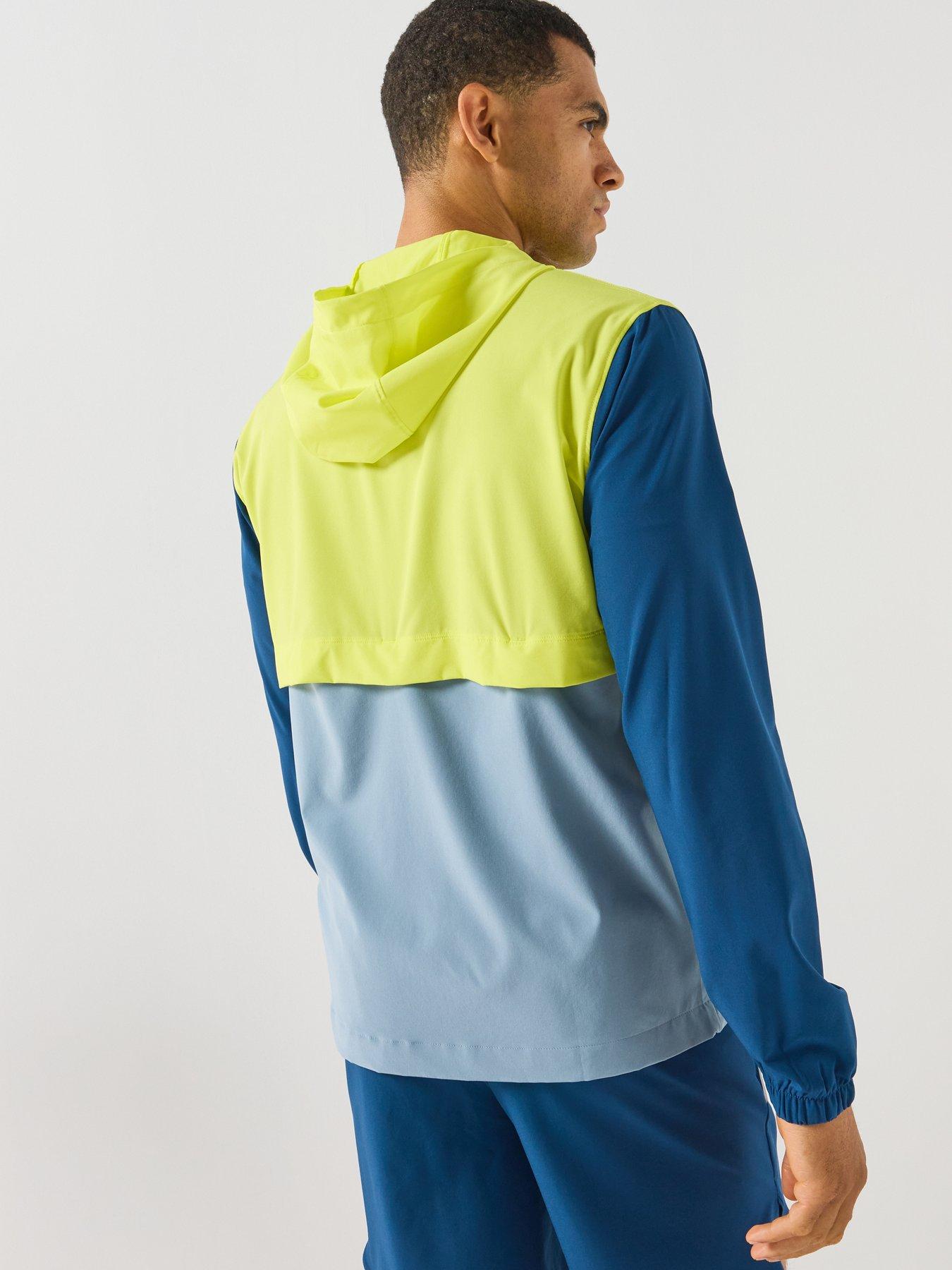 Image 2 of 6 of UNDER ARMOUR Men's Velociti Hooded Jacket - Blackout Navy / Flash Light / Reflective